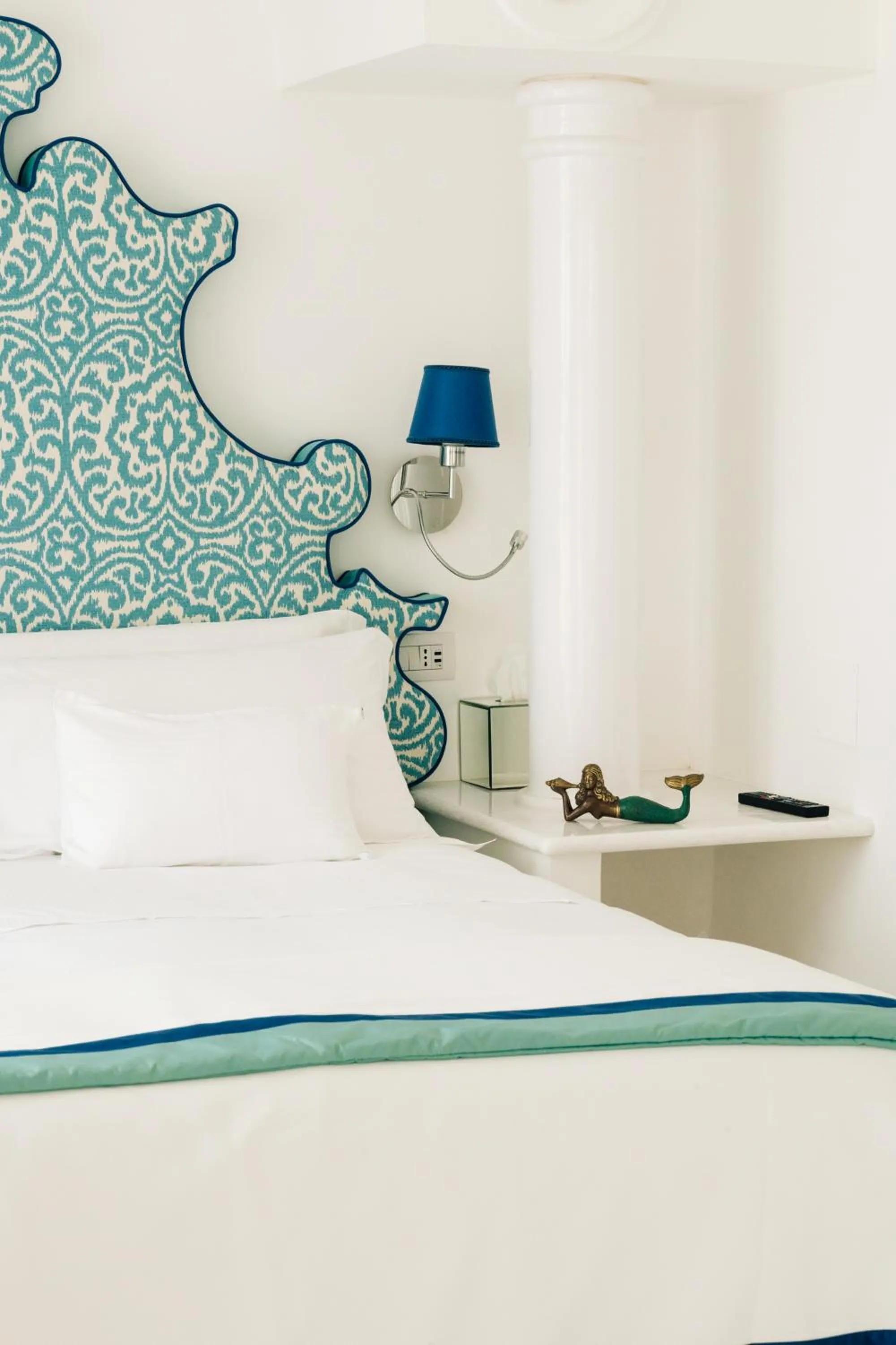 Bed in Villa Boheme Exclusive Luxury Suites