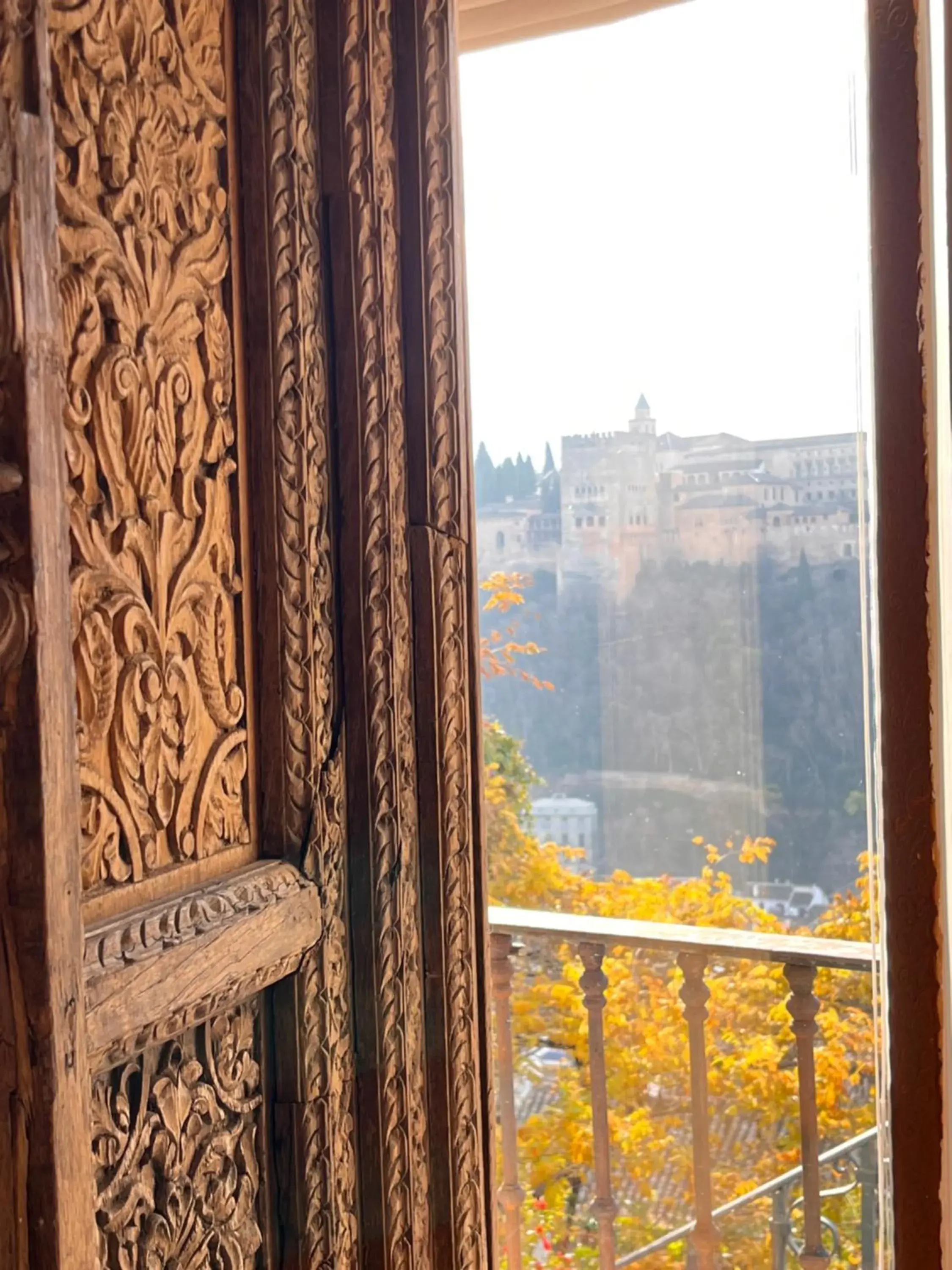 Deluxe Double Room with Balcony in La Casa JuanRanas Deluxe Double Room with Balcony in La Casa JuanRanas