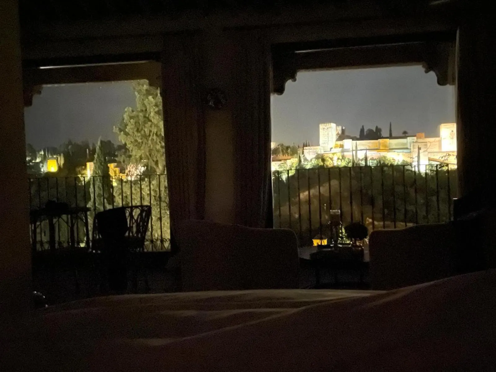 Balcony/Terrace, Bed in La Casa JuanRanas