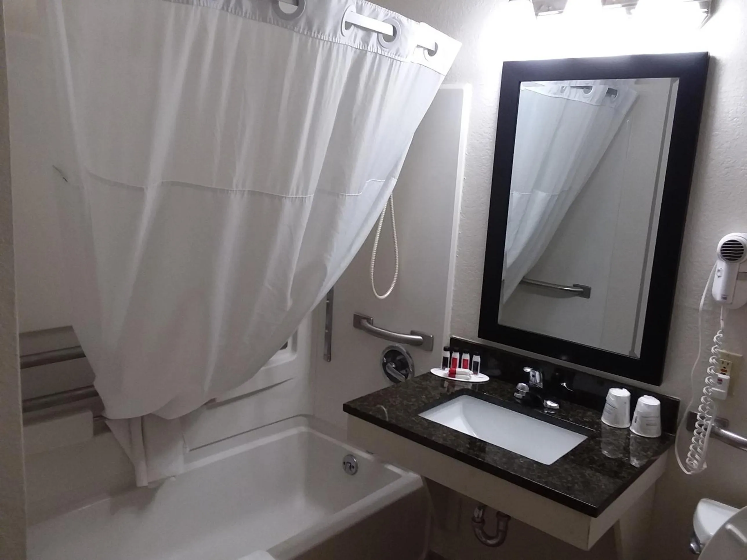 Bathroom in Days Inn by Wyndham Hornell NY