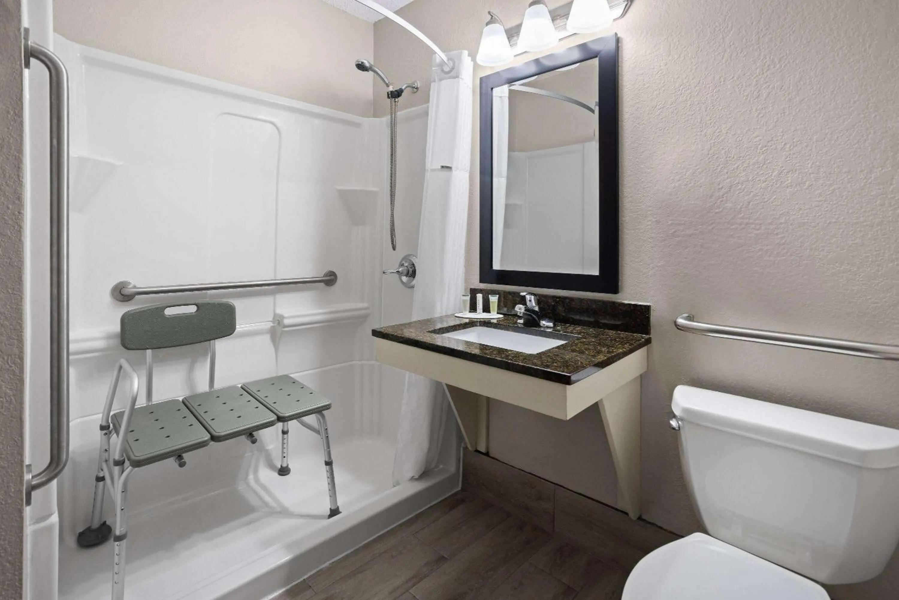 Shower in Days Inn by Wyndham Hornell NY