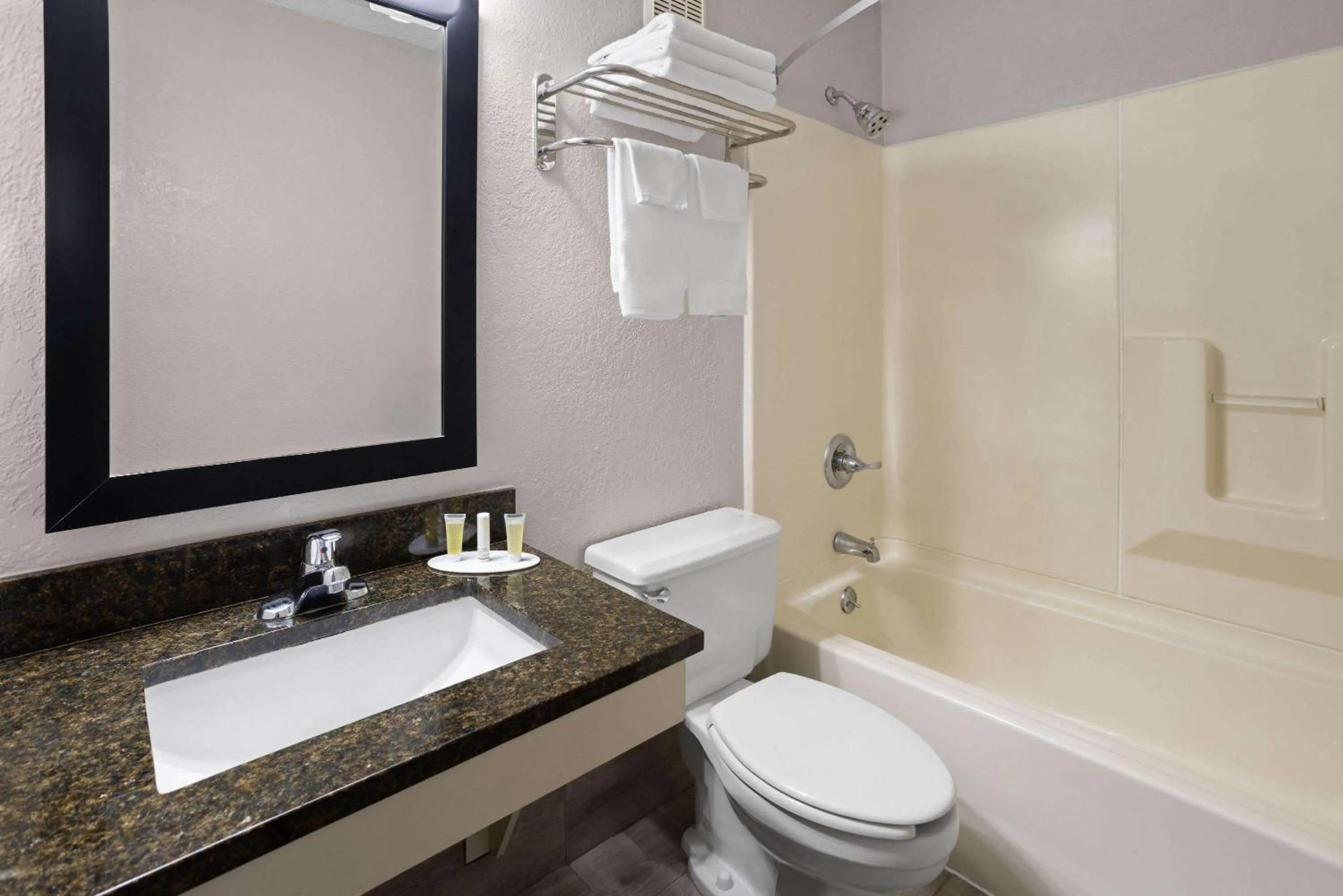 Bathroom in Days Inn by Wyndham Hornell NY
