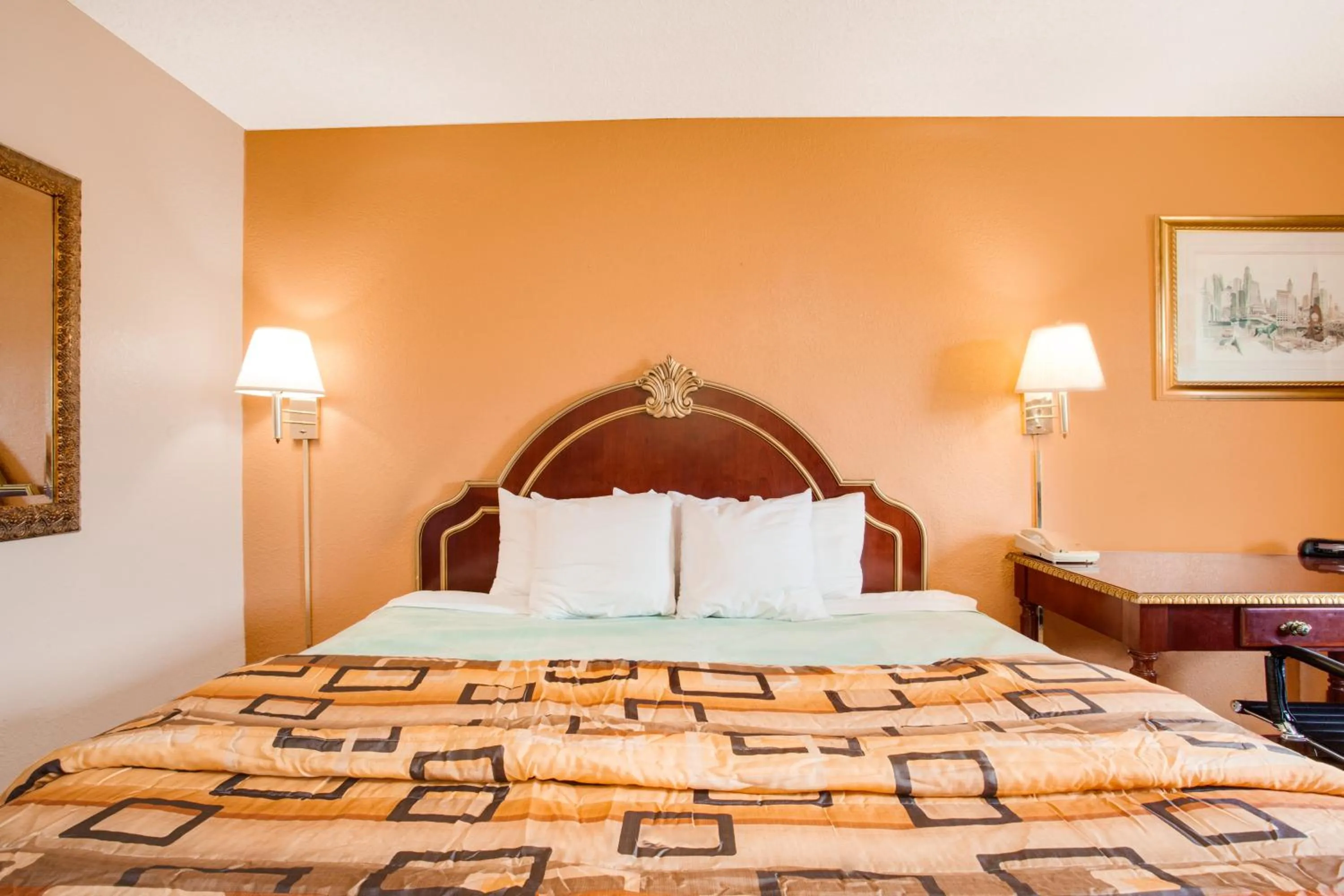 Bedroom, Bed in Days Inn by Wyndham Hornell NY