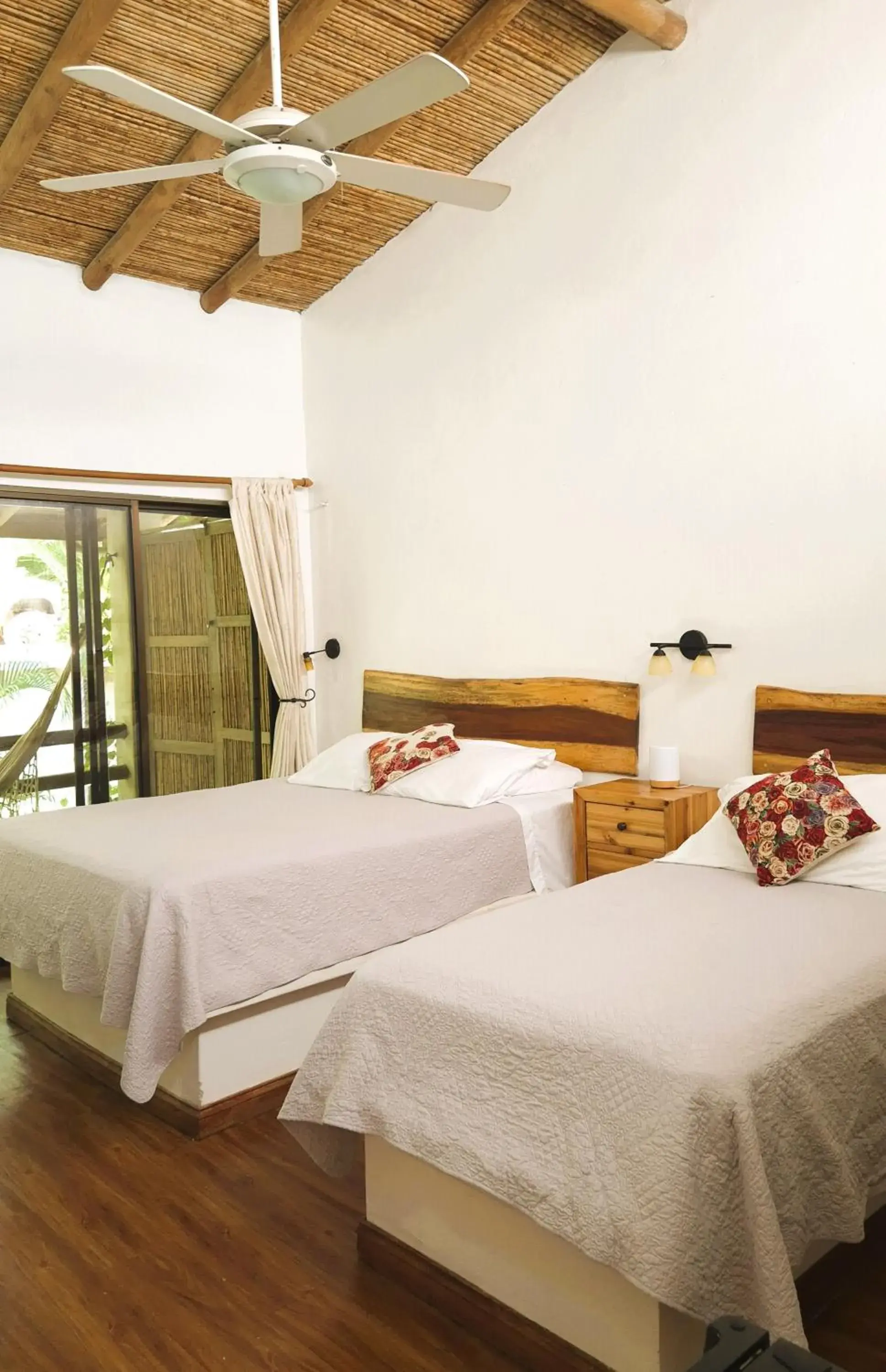 Triple Room with Garden View - single occupancy in Dreamcatcher Hotel - Live the Dream of Santa Teresa Triple Room with Garden View - single occupancy in Dreamcatcher Hotel - Live the Dream of Santa Teresa