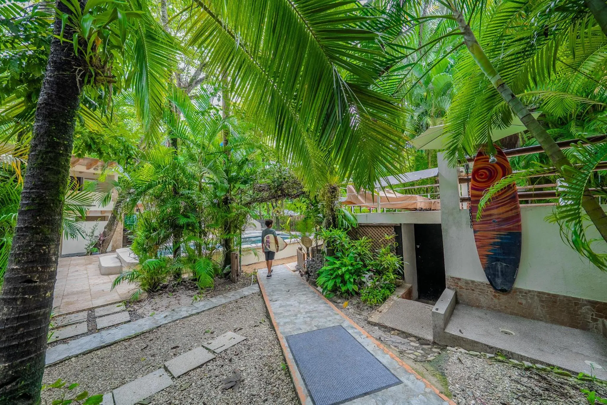 Garden in Dreamcatcher Hotel - Live the Dream of Santa Teresa