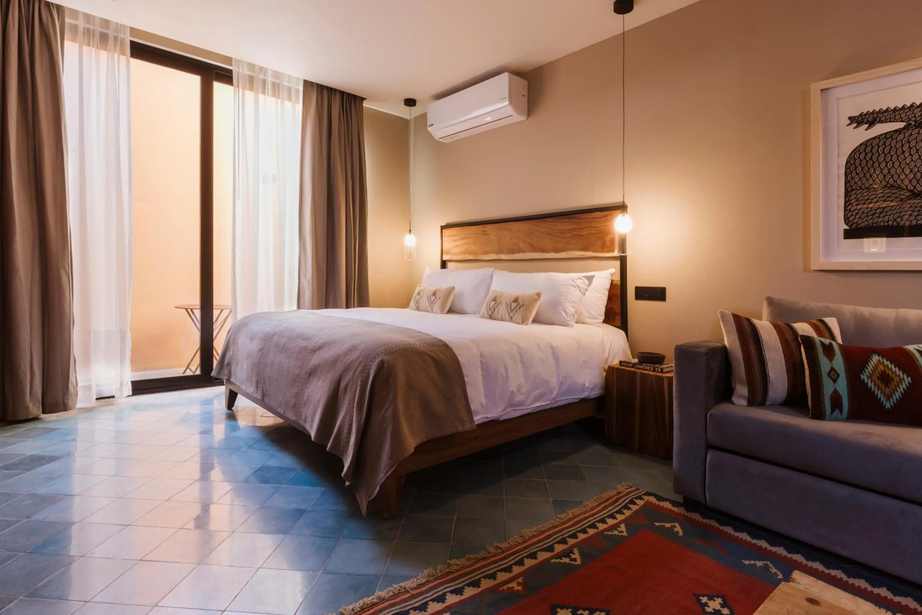 Bed in Macondo Arte Oaxaca