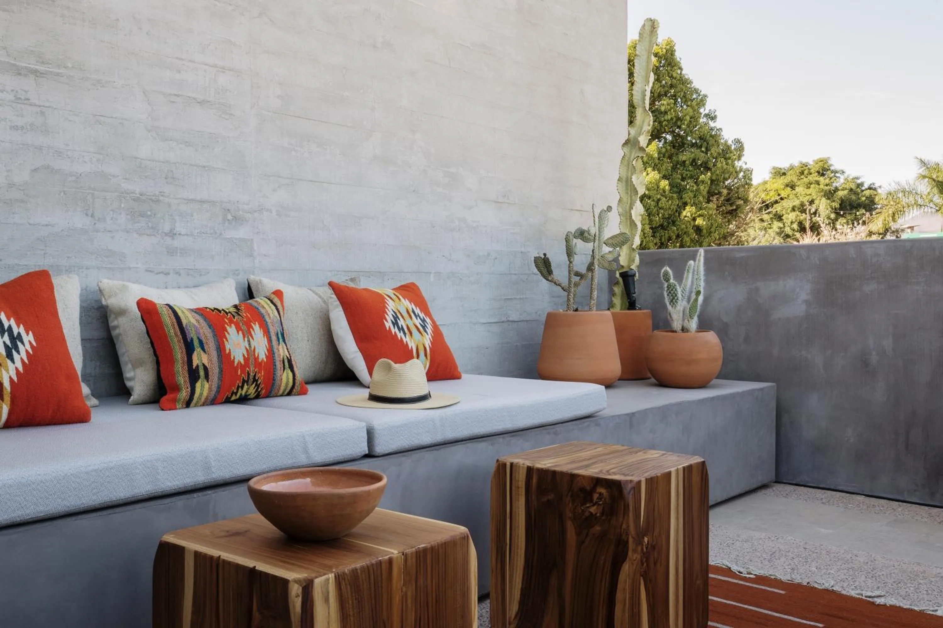 Balcony/Terrace in Macondo Arte Oaxaca