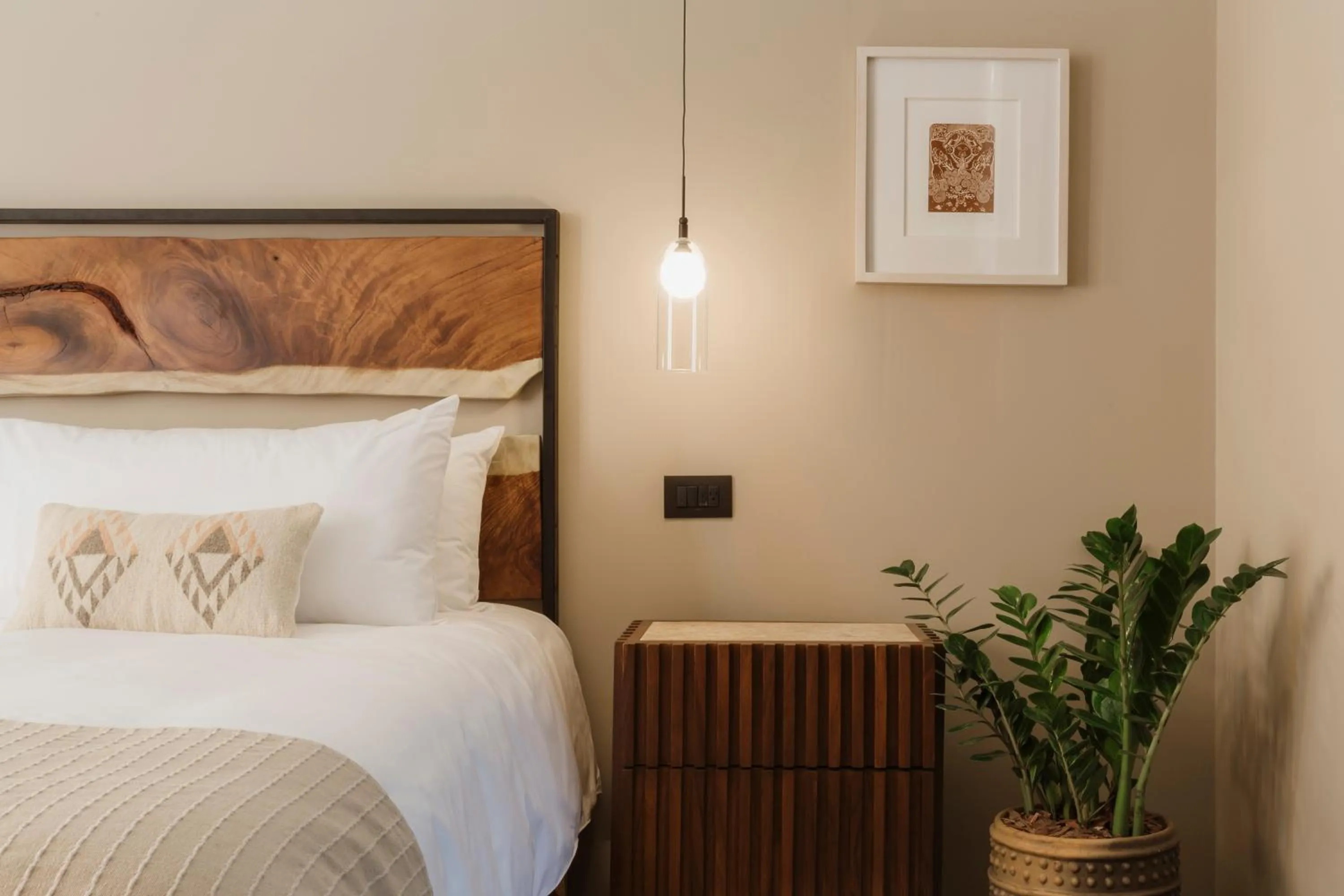 Bed in Macondo Arte Oaxaca