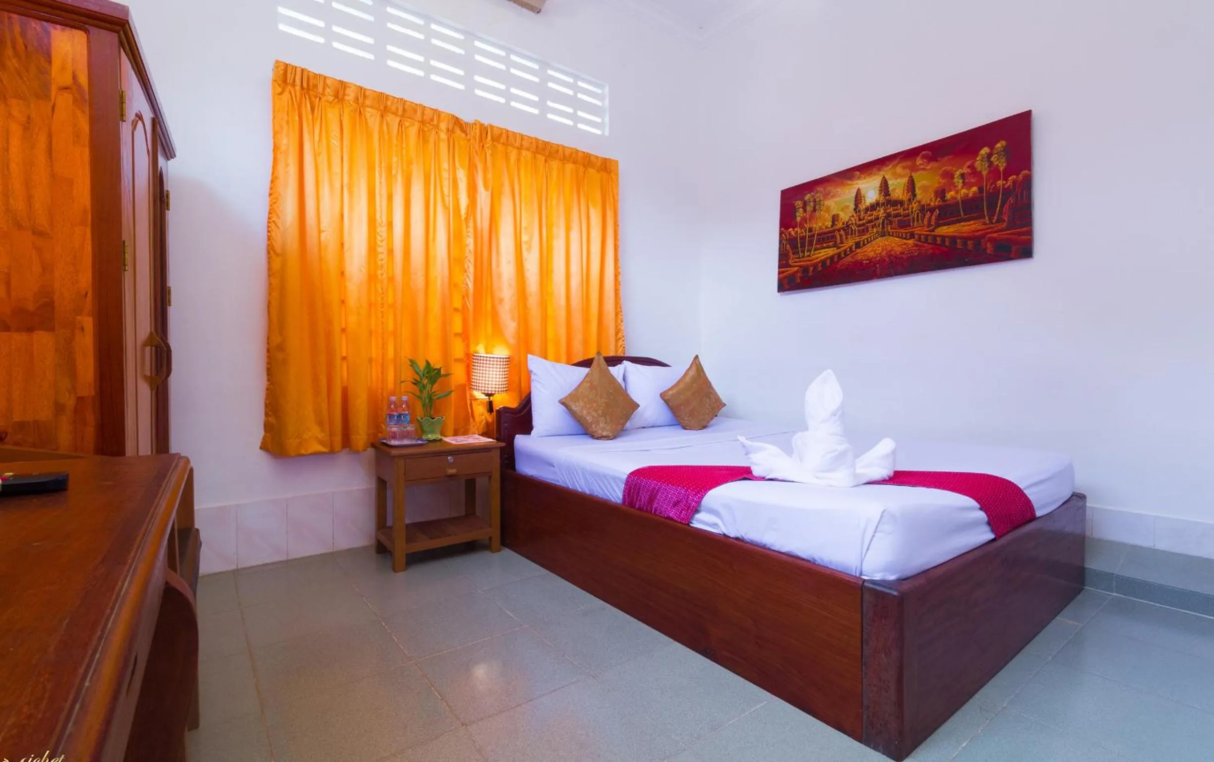 Bed in Blossoming Romduol Boutique