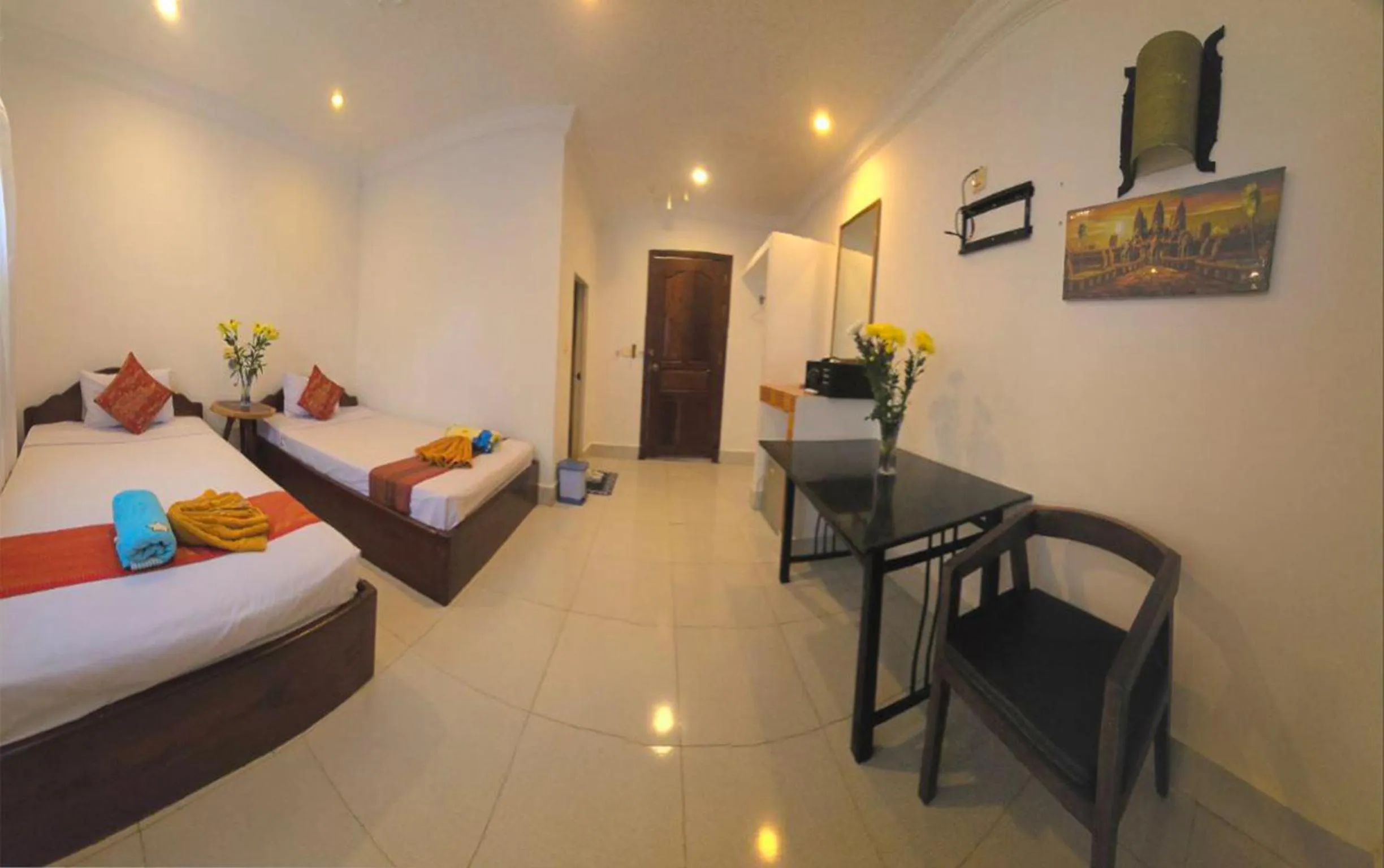 Bedroom, Bed in Blossoming Romduol Boutique