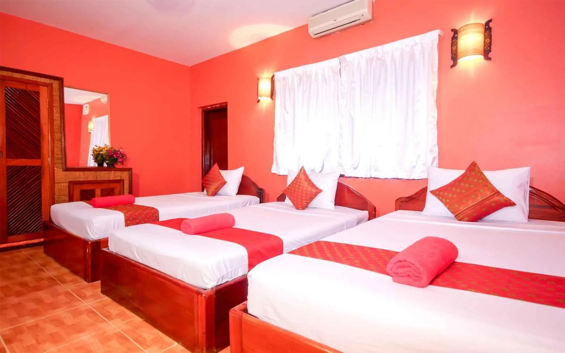 Photo of the whole room, Bed in Blossoming Romduol Boutique