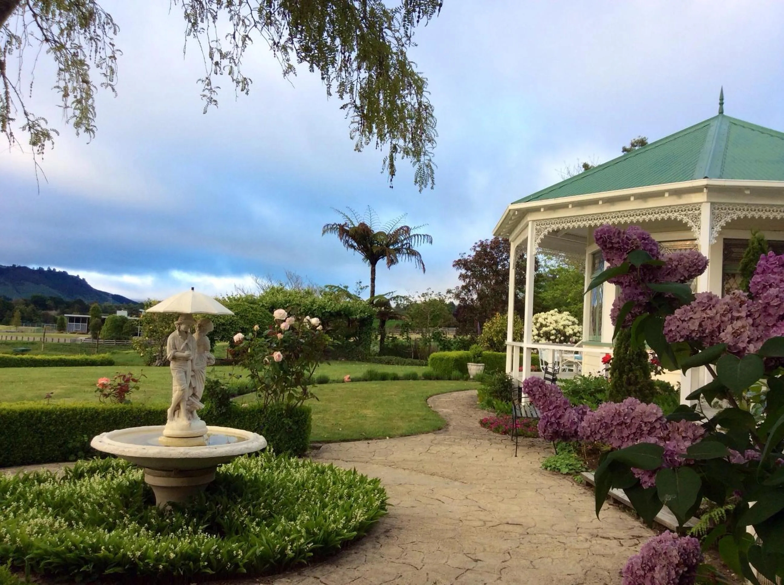 Garden view in Country Villa Estate