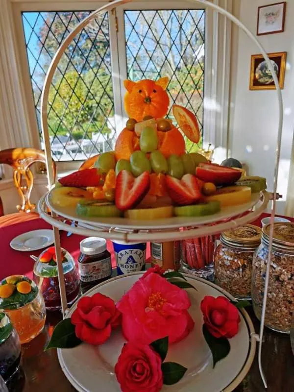 Food in Country Villa Estate