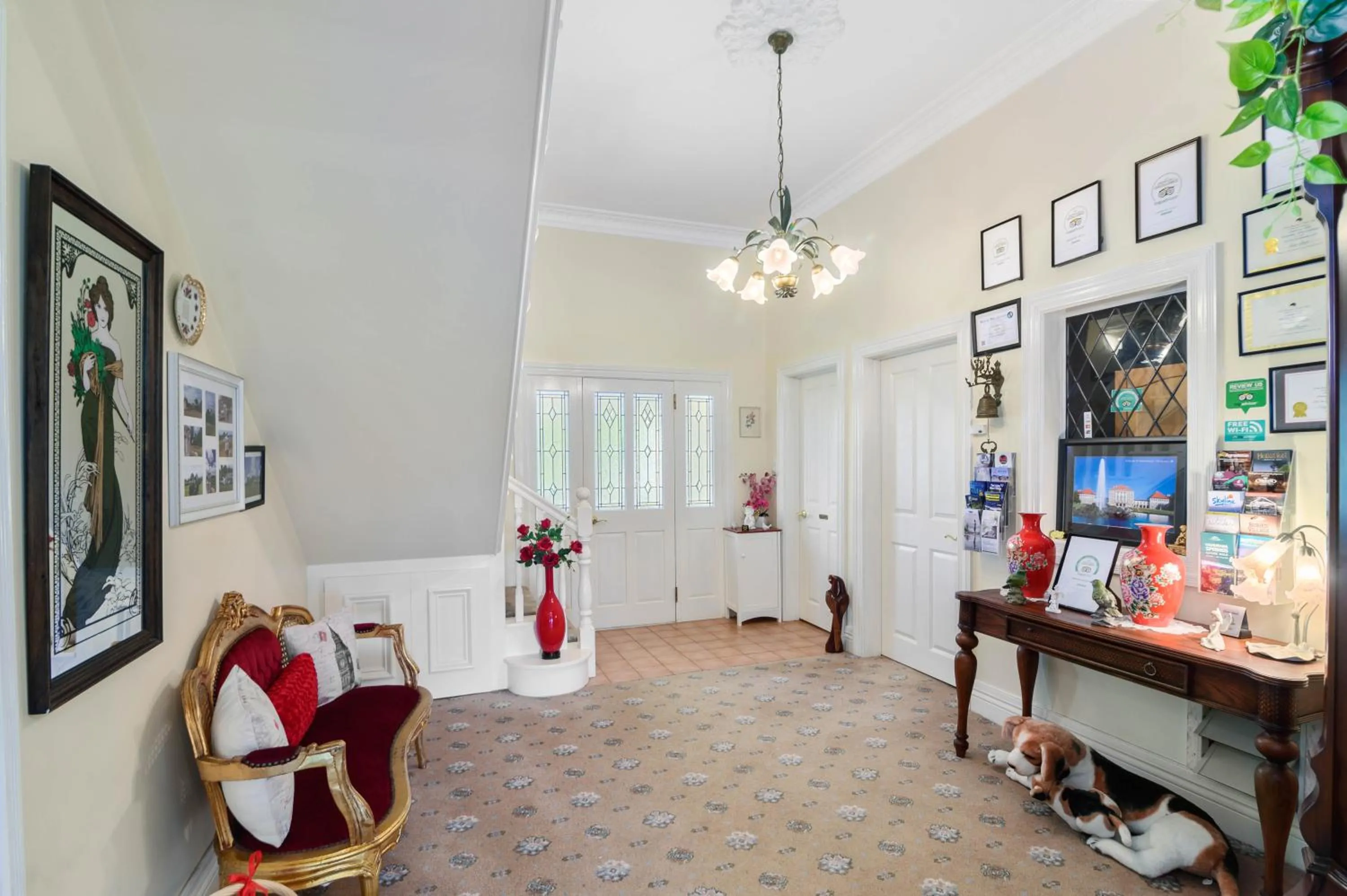 Lobby or reception in Country Villa Estate