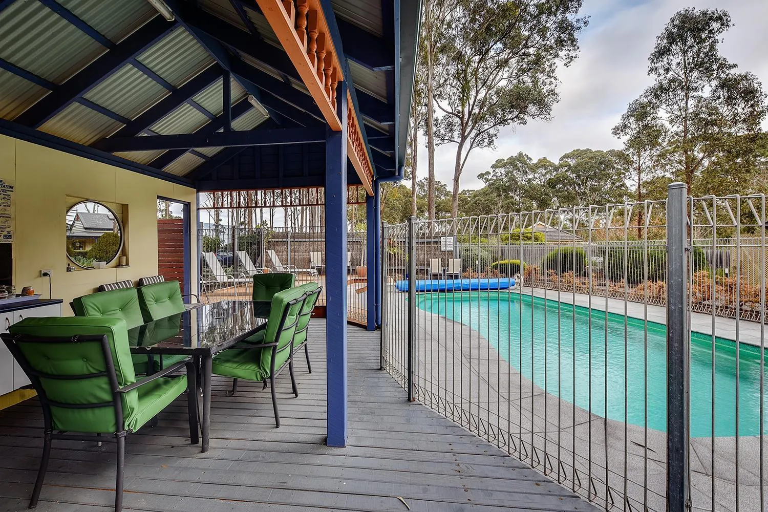 BBQ facilities in Waverley House Cottages