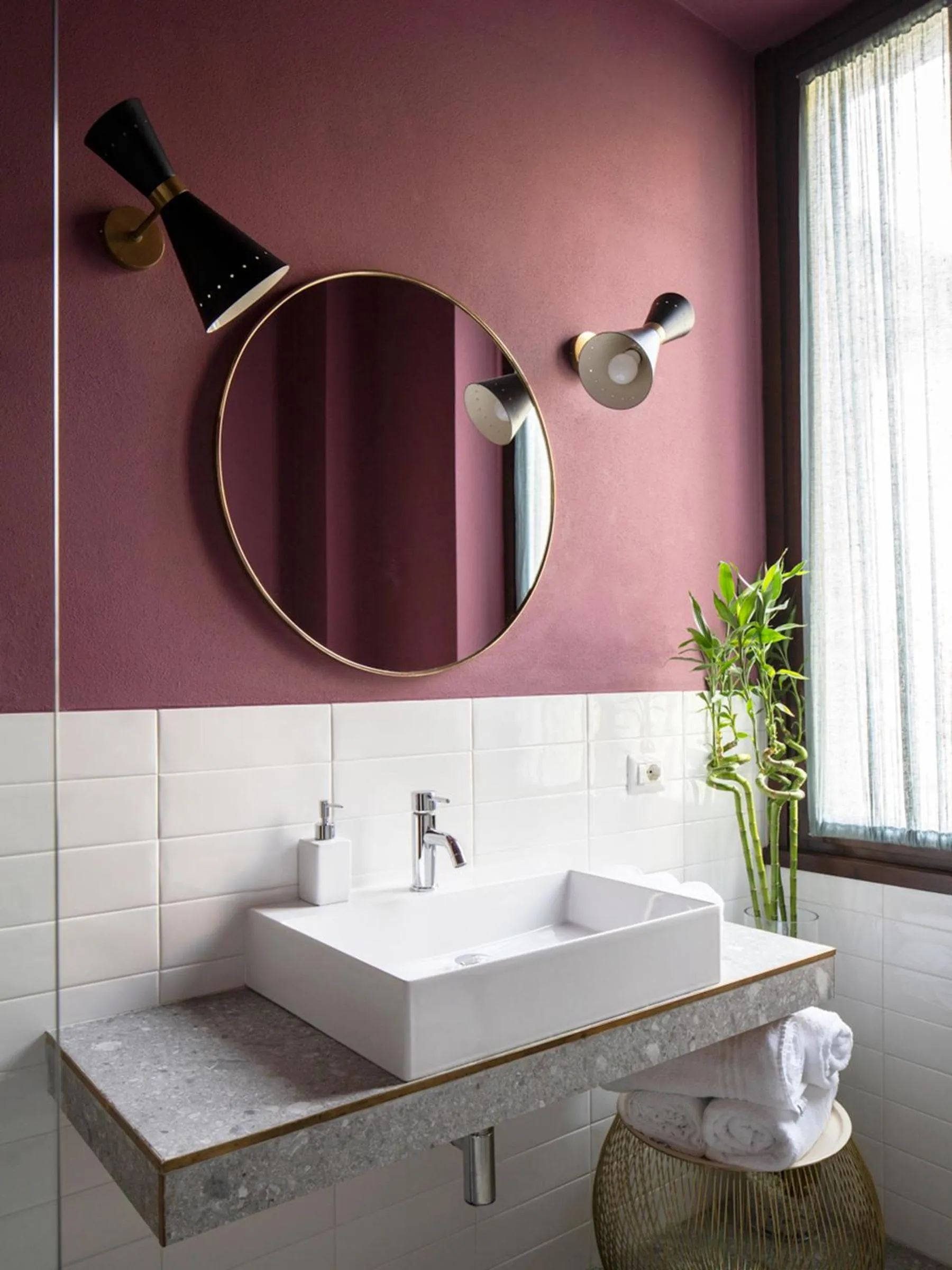 Bathroom in Domus Plinii 1792 Suites