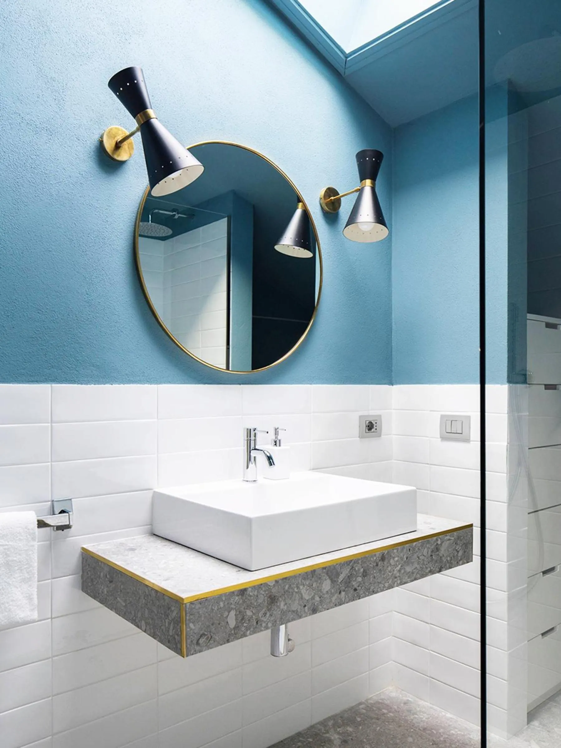 Bathroom in Domus Plinii 1792 Suites