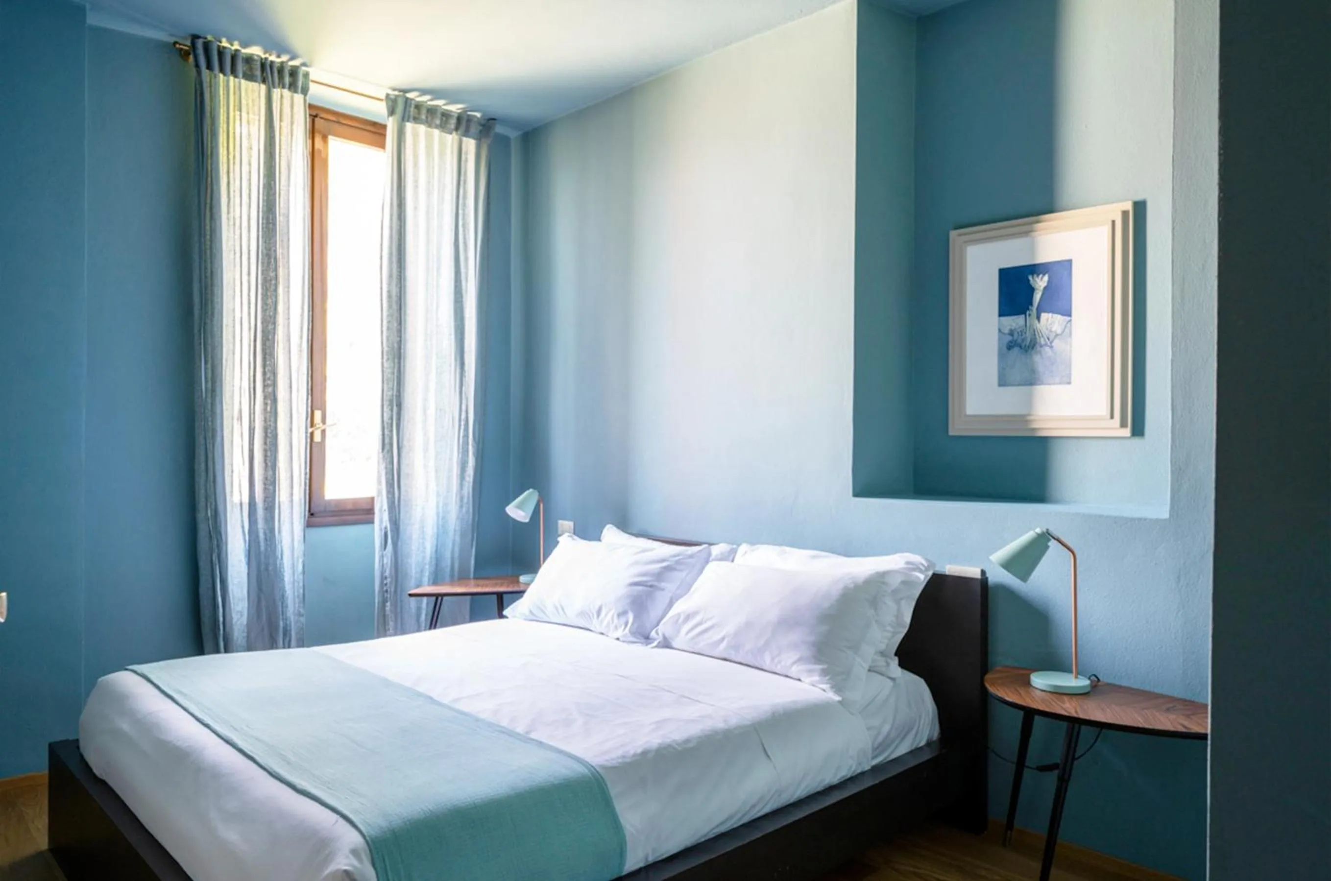 Bedroom, Bed in Domus Plinii 1792 Suites