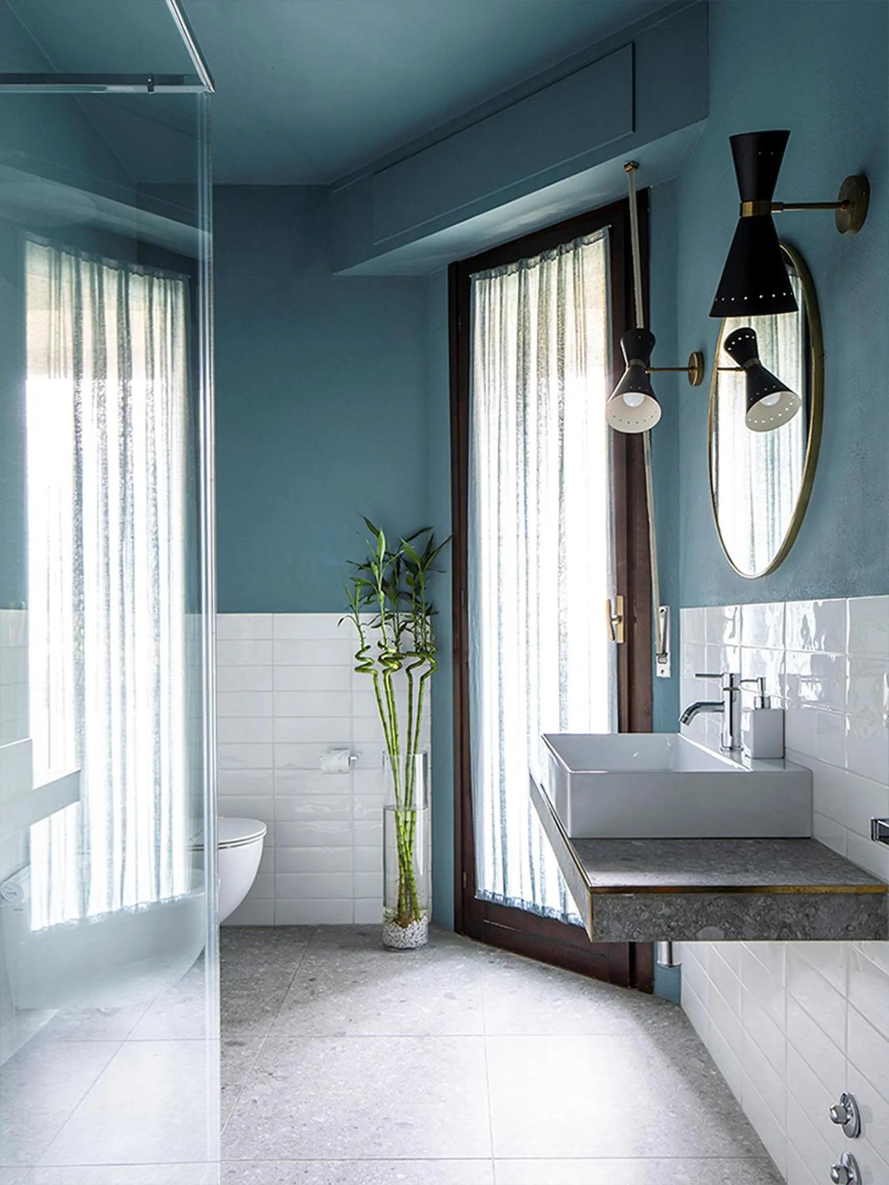 Shower, Bed in Domus Plinii 1792 Suites