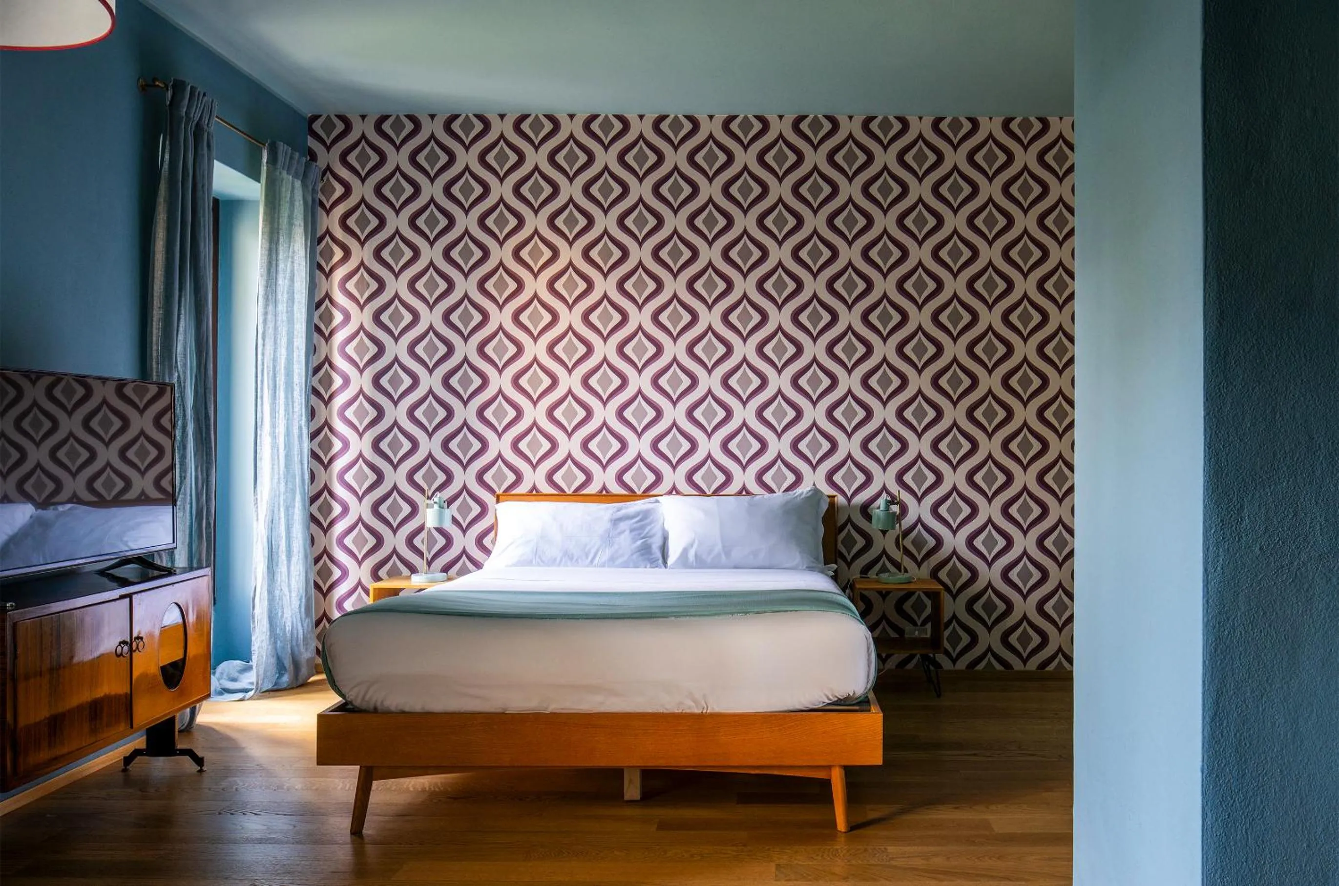 Bed in Domus Plinii 1792 Suites