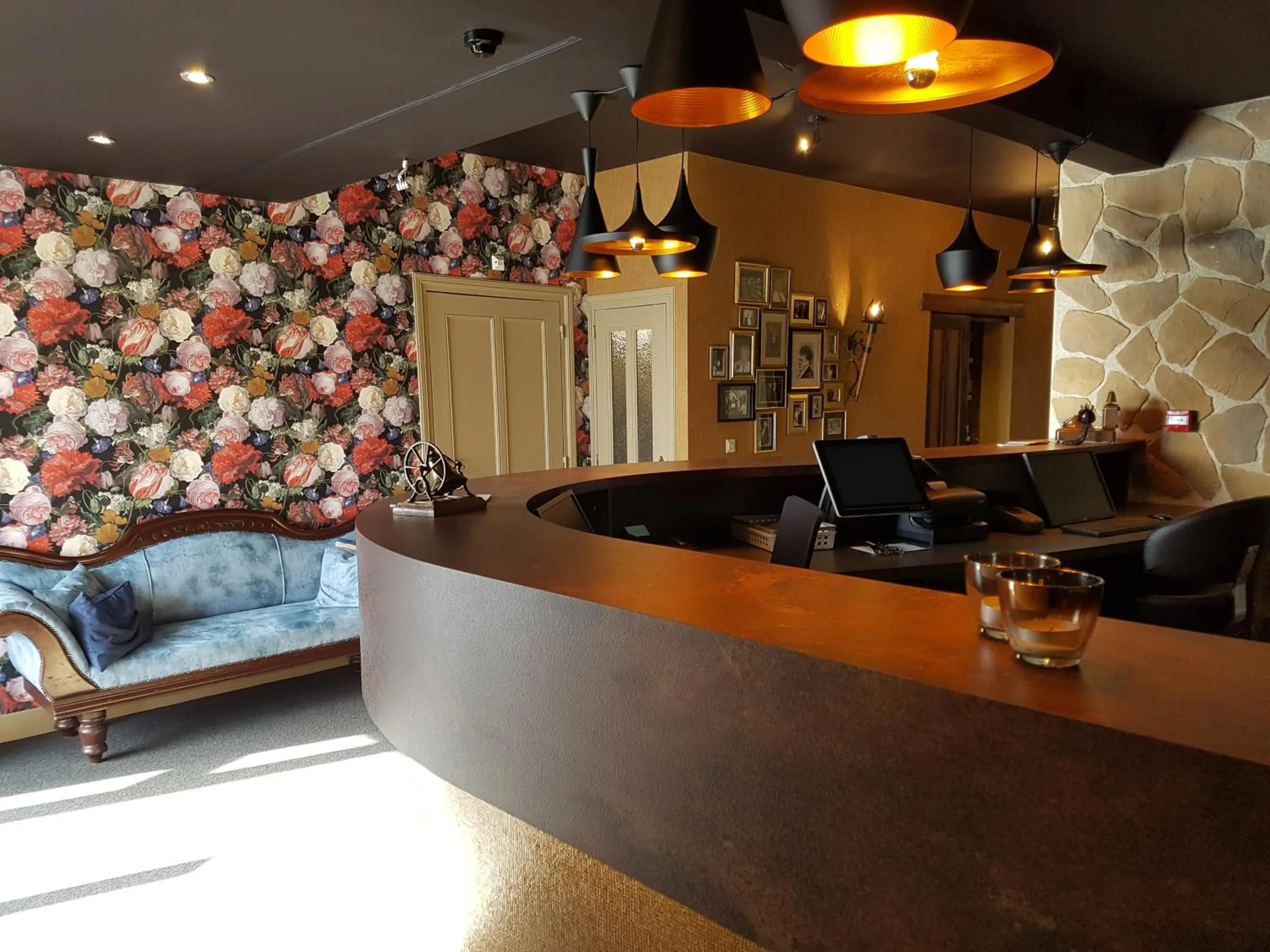 Lobby or reception in Hotel Restaurant De Roosterhoeve