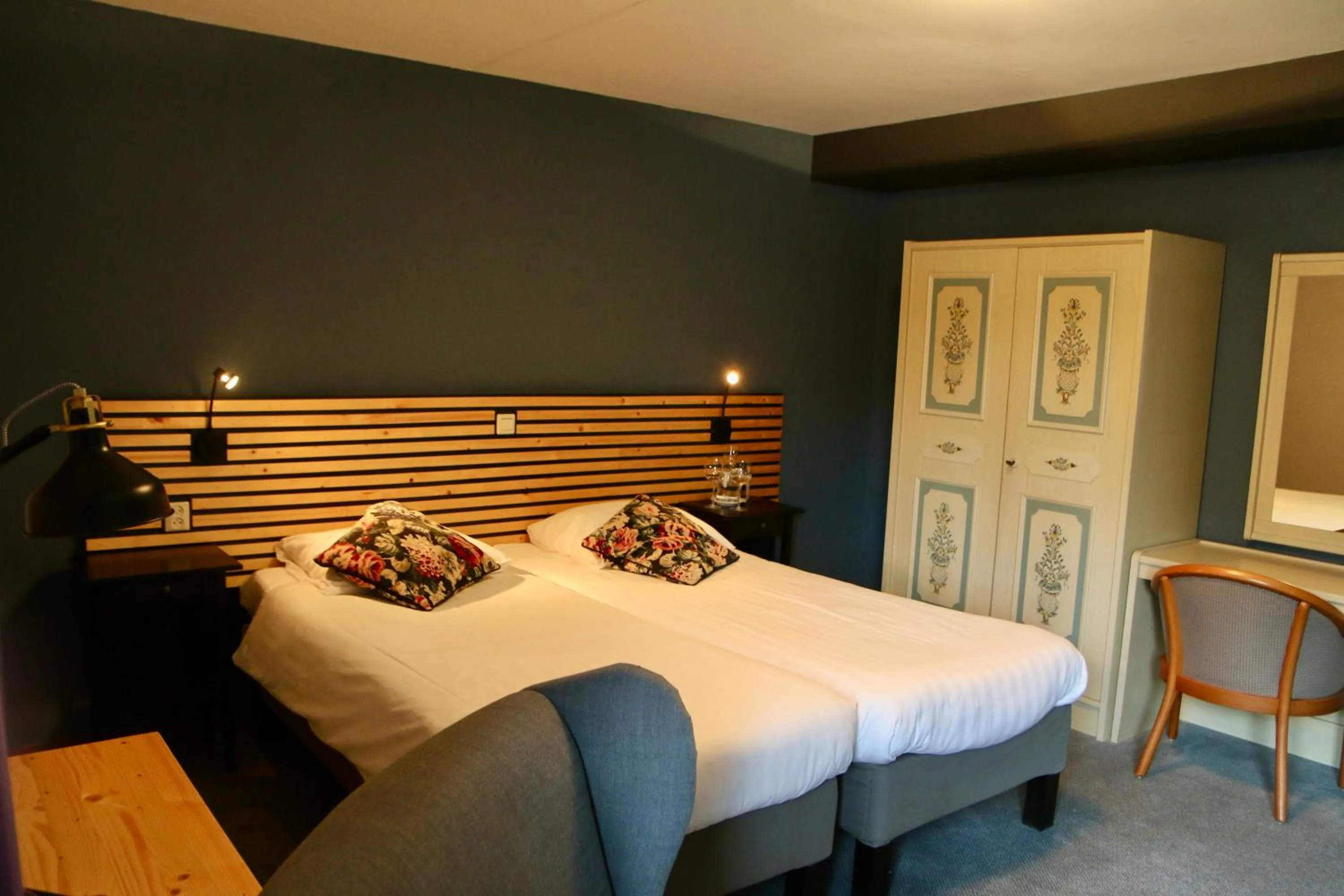 Bedroom, Bed in Hotel Restaurant De Roosterhoeve
