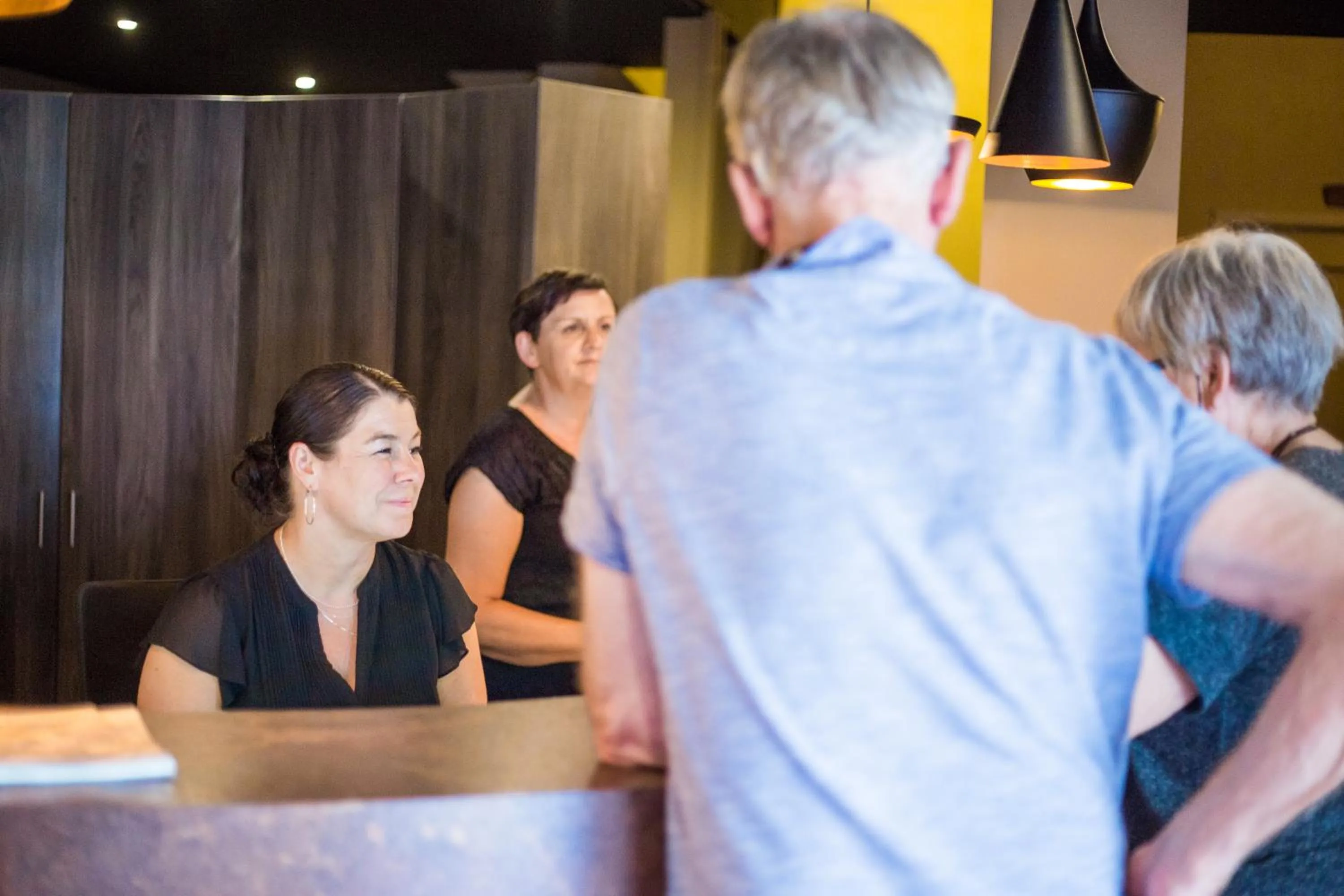 Staff in Hotel Restaurant De Roosterhoeve