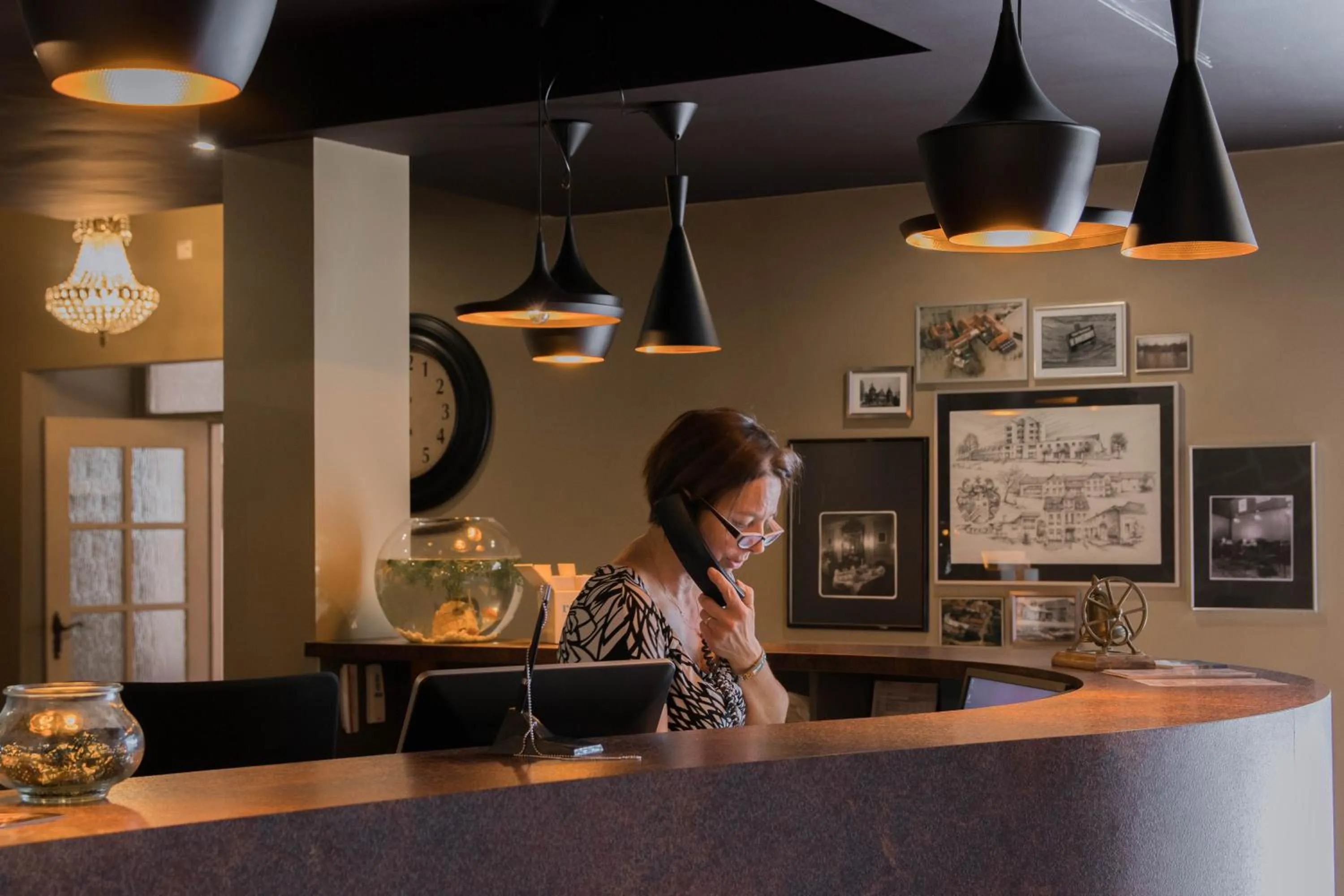 Staff in Hotel Restaurant De Roosterhoeve