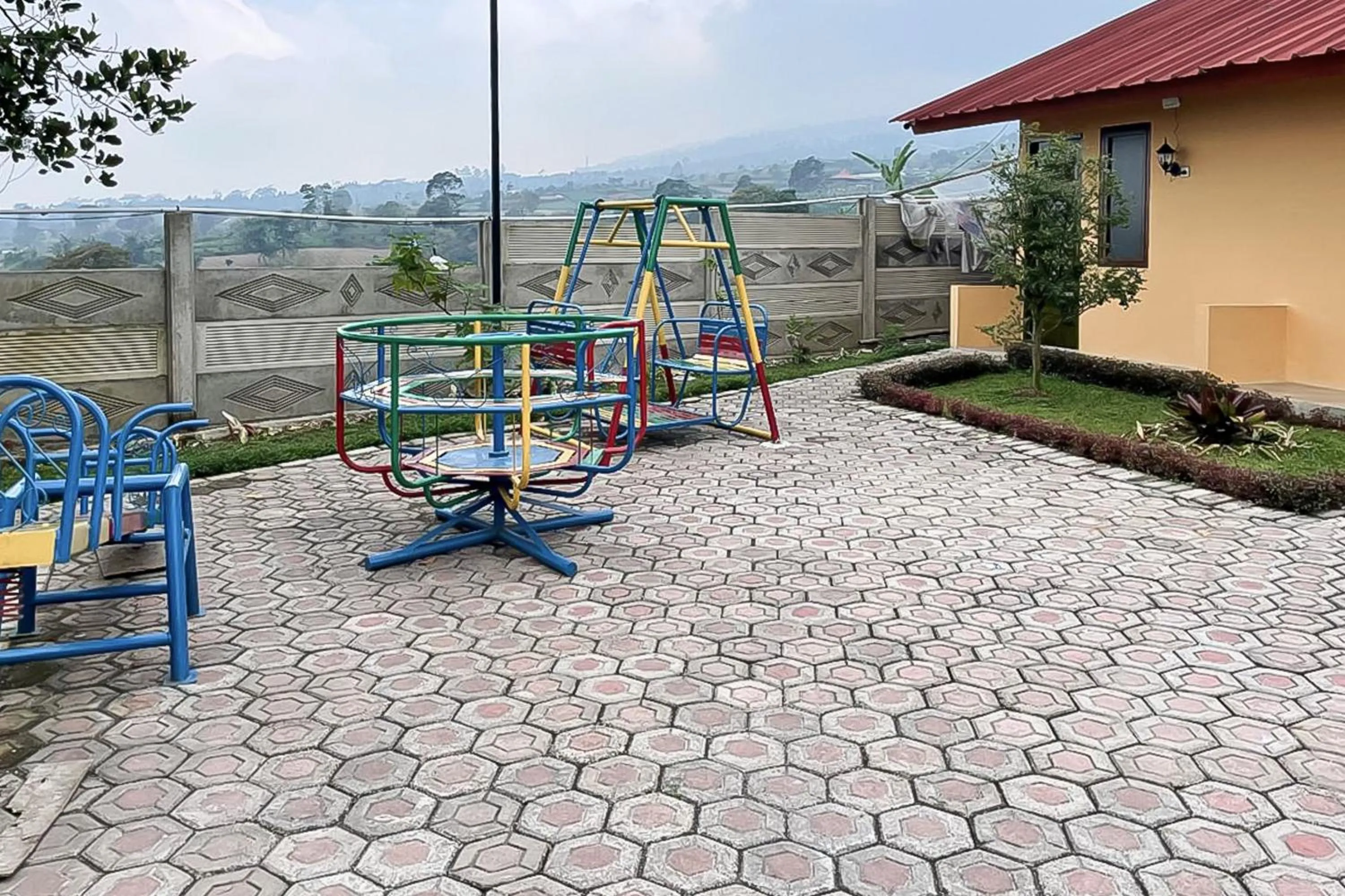 Children play ground in Urbanview Hotel Nerine's Glamping Village Cipanas by RedDoorz