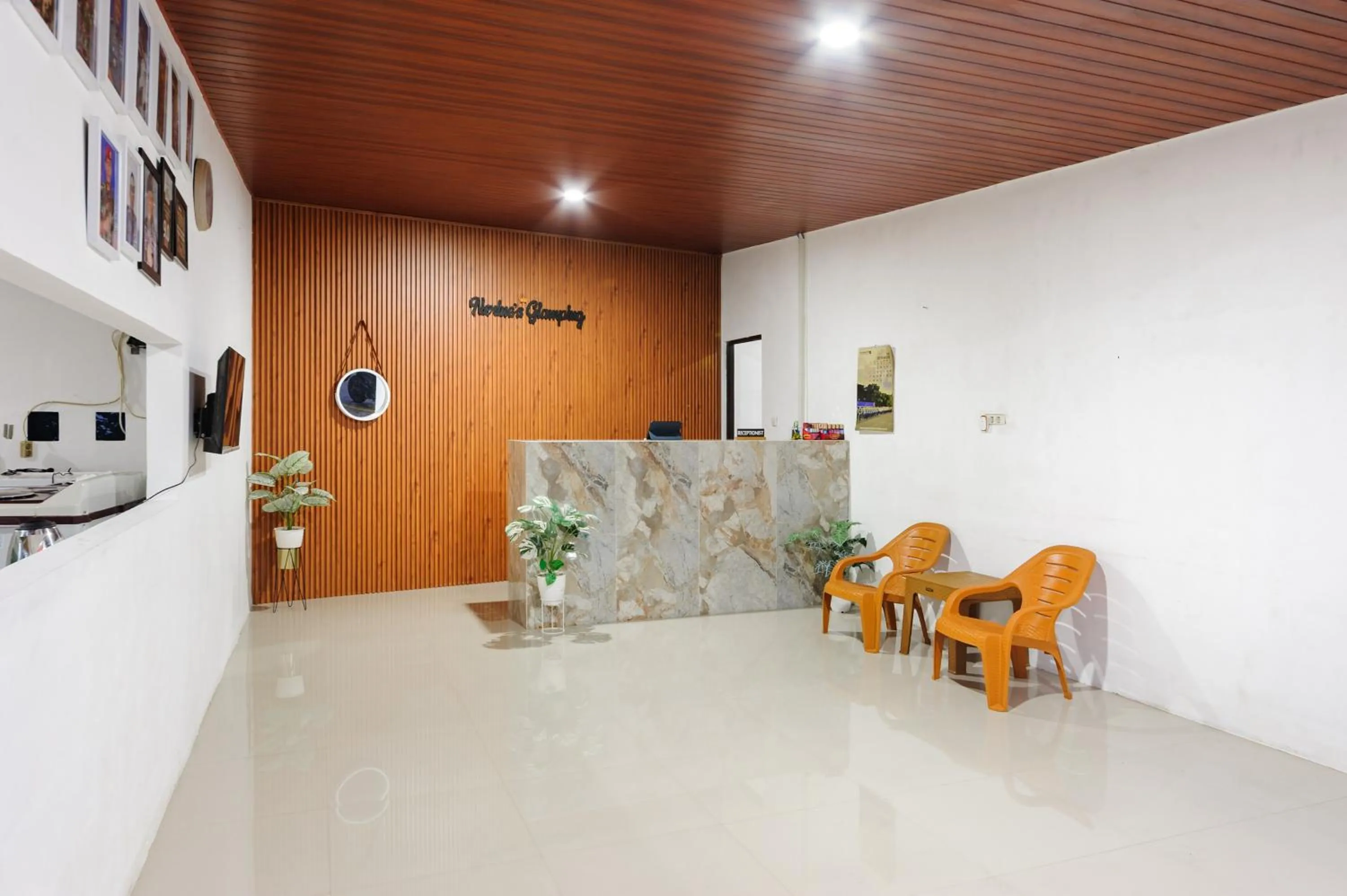 Lobby or reception in Urbanview Hotel Nerine's Glamping Village Cipanas by RedDoorz