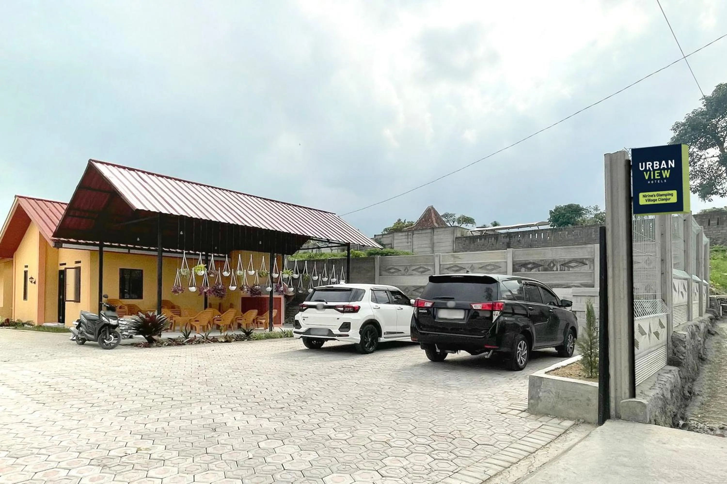 Parking in Urbanview Hotel Nerine's Glamping Village Cipanas by RedDoorz