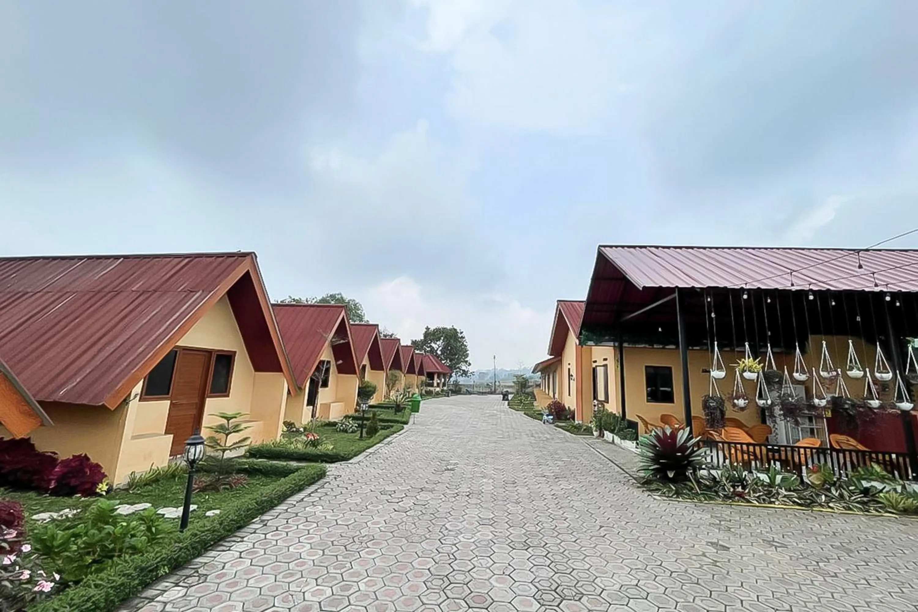 Property building in Urbanview Hotel Nerine's Glamping Village Cipanas by RedDoorz