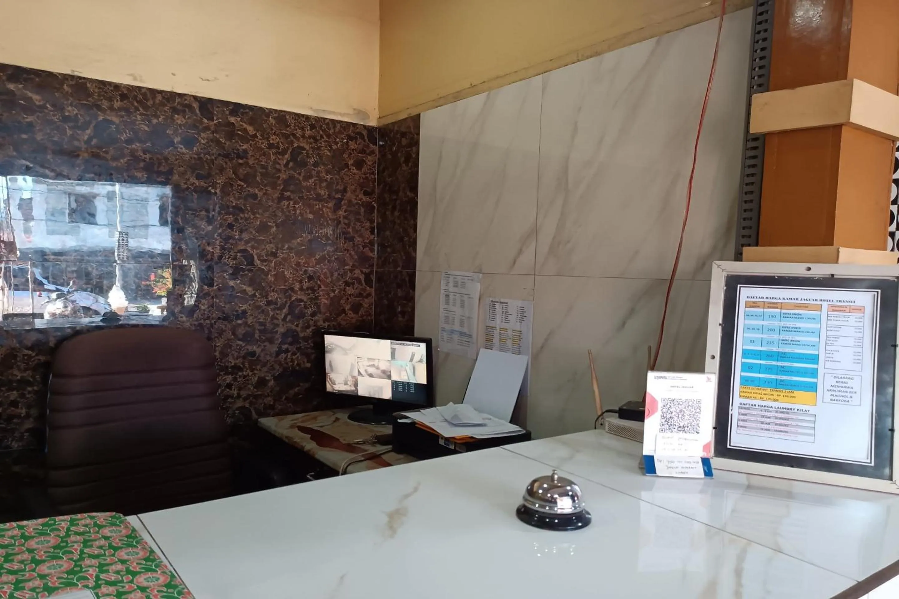 Lobby or reception in OYO 93479 Hotel Jaguar Sentani