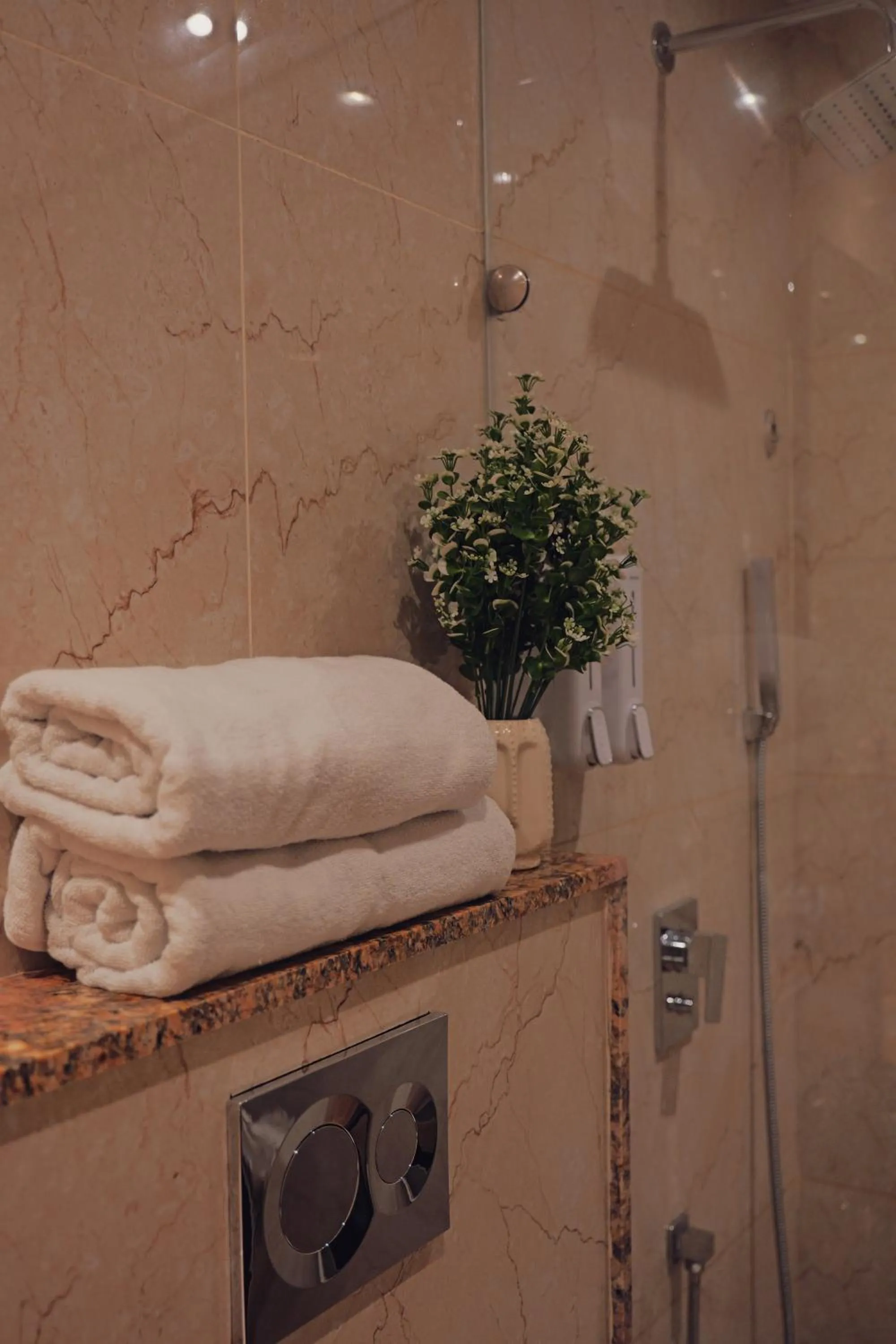 Bathroom in The Novello By Hotel Evergreen- Mussoorie