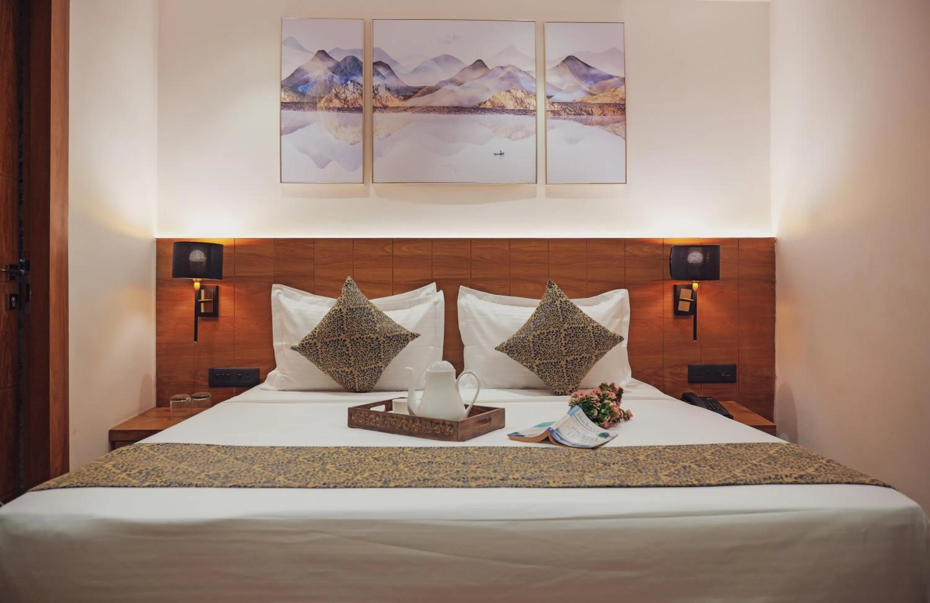 Bedroom, Bed in The Novello By Hotel Evergreen- Mussoorie