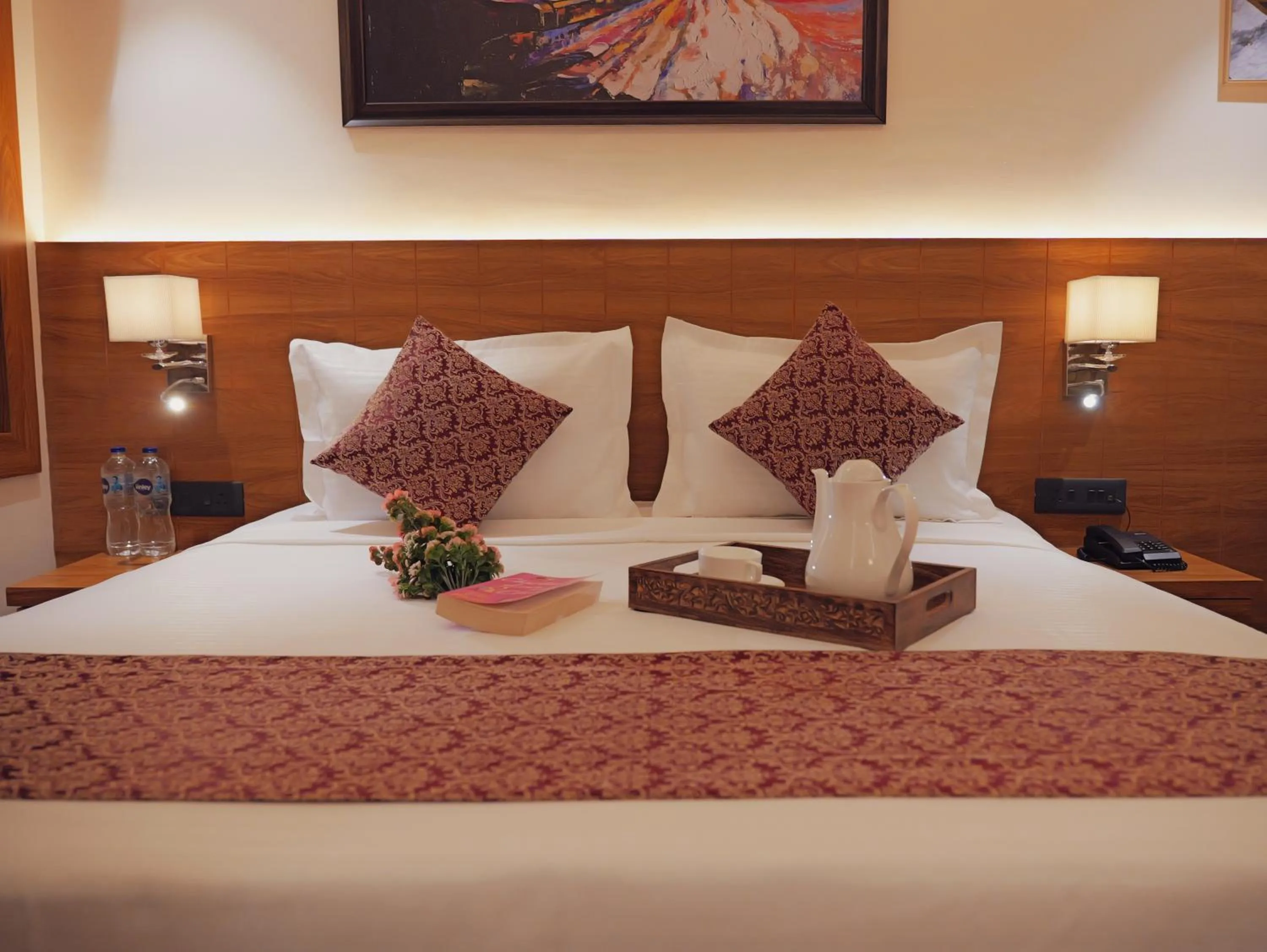 Bedroom, Bed in The Novello By Hotel Evergreen- Mussoorie