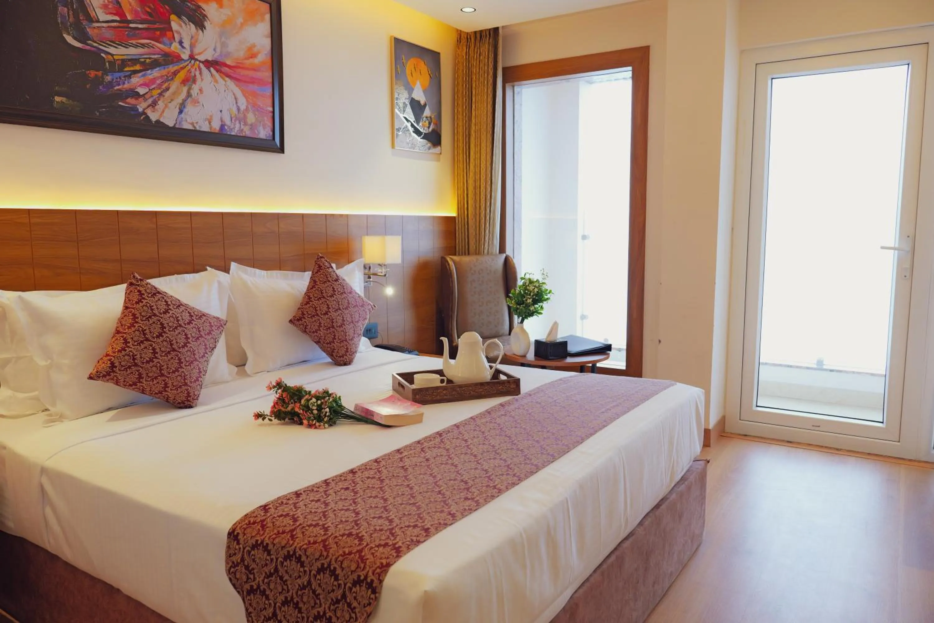 Bedroom, Bed in The Novello By Hotel Evergreen- Mussoorie