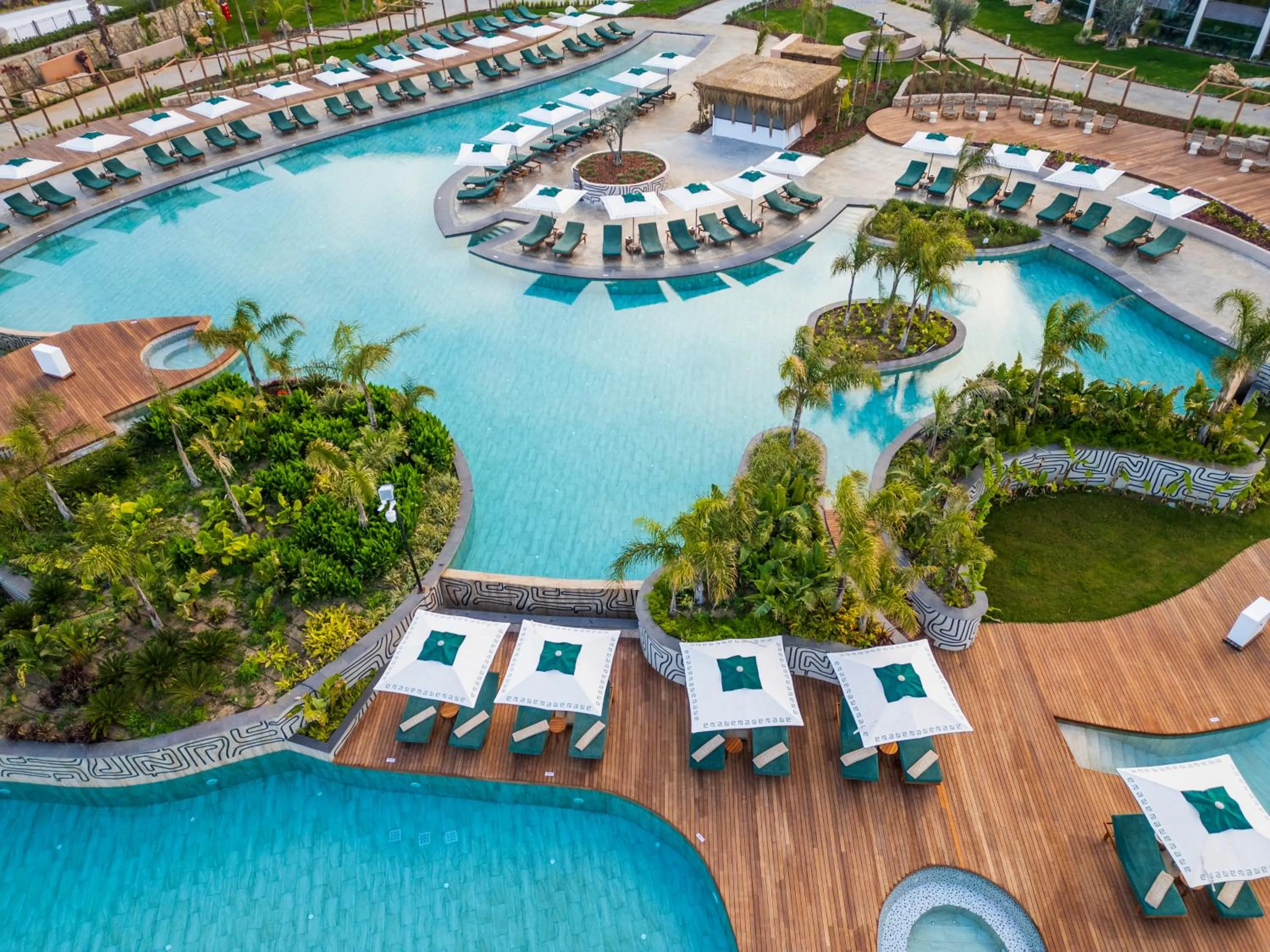 Bird's eye view in Ethno Belek