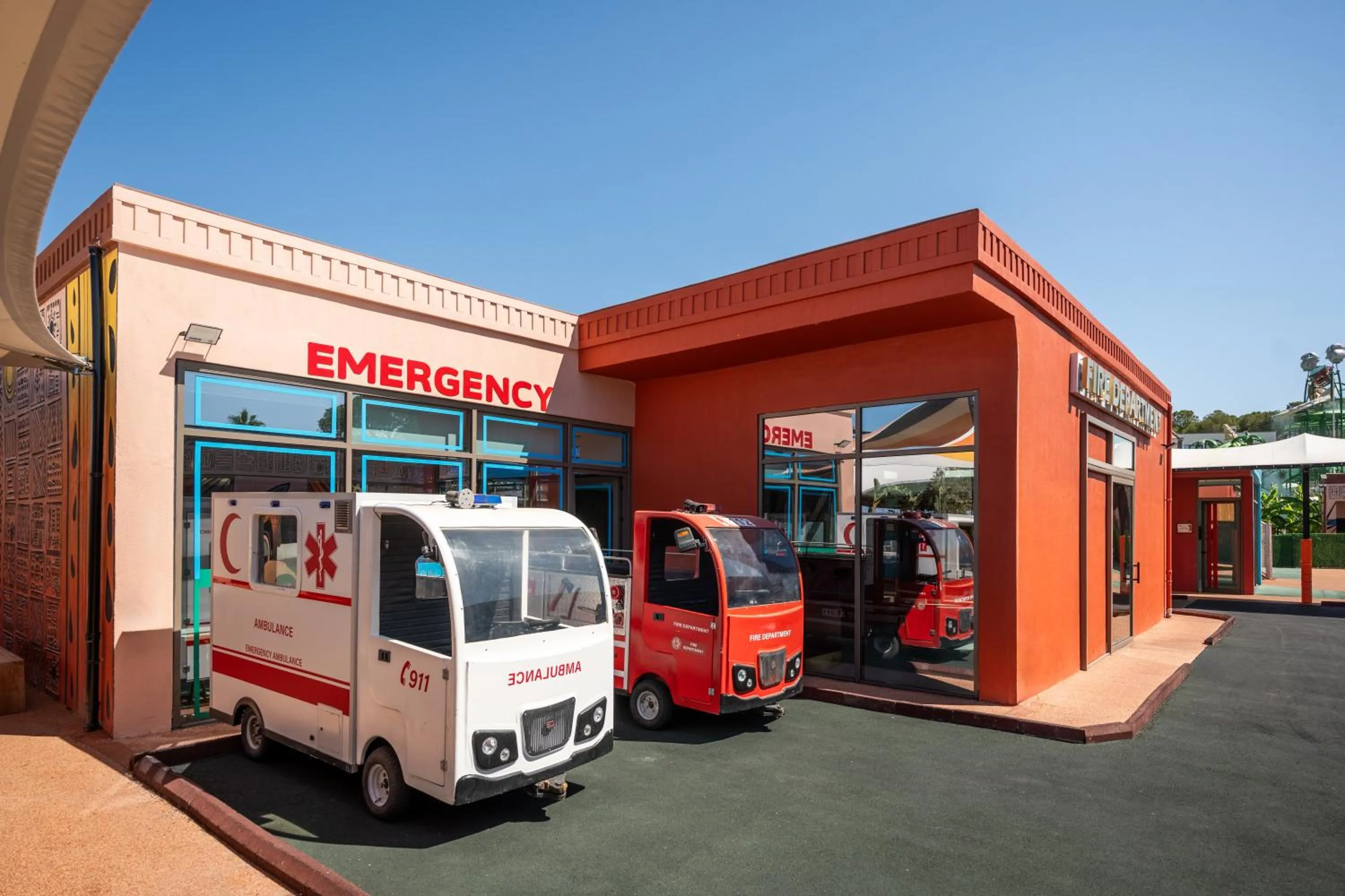 Children play ground in Ethno Belek