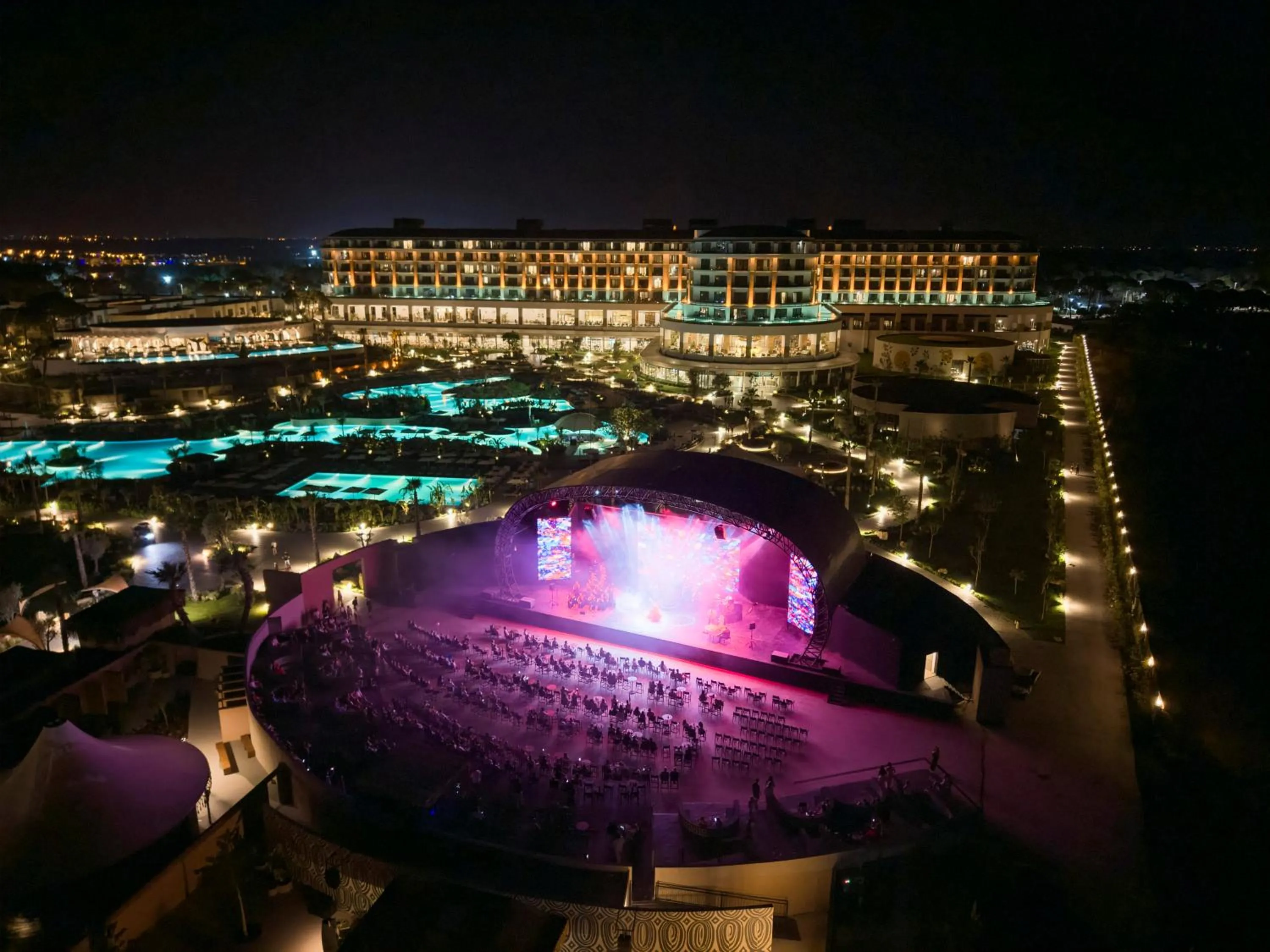 Bird's eye view in Ethno Belek