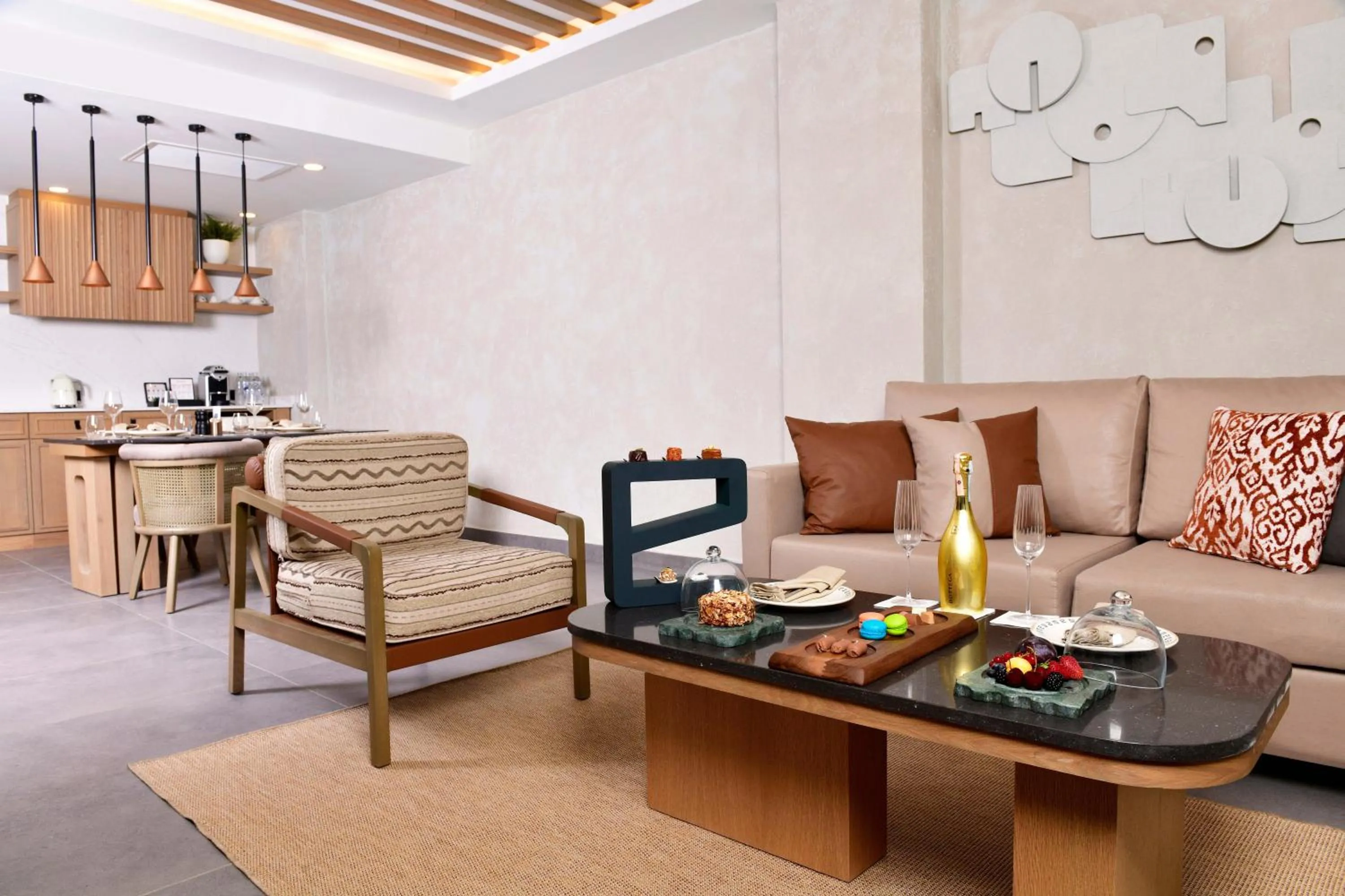 Living room in Ethno Belek