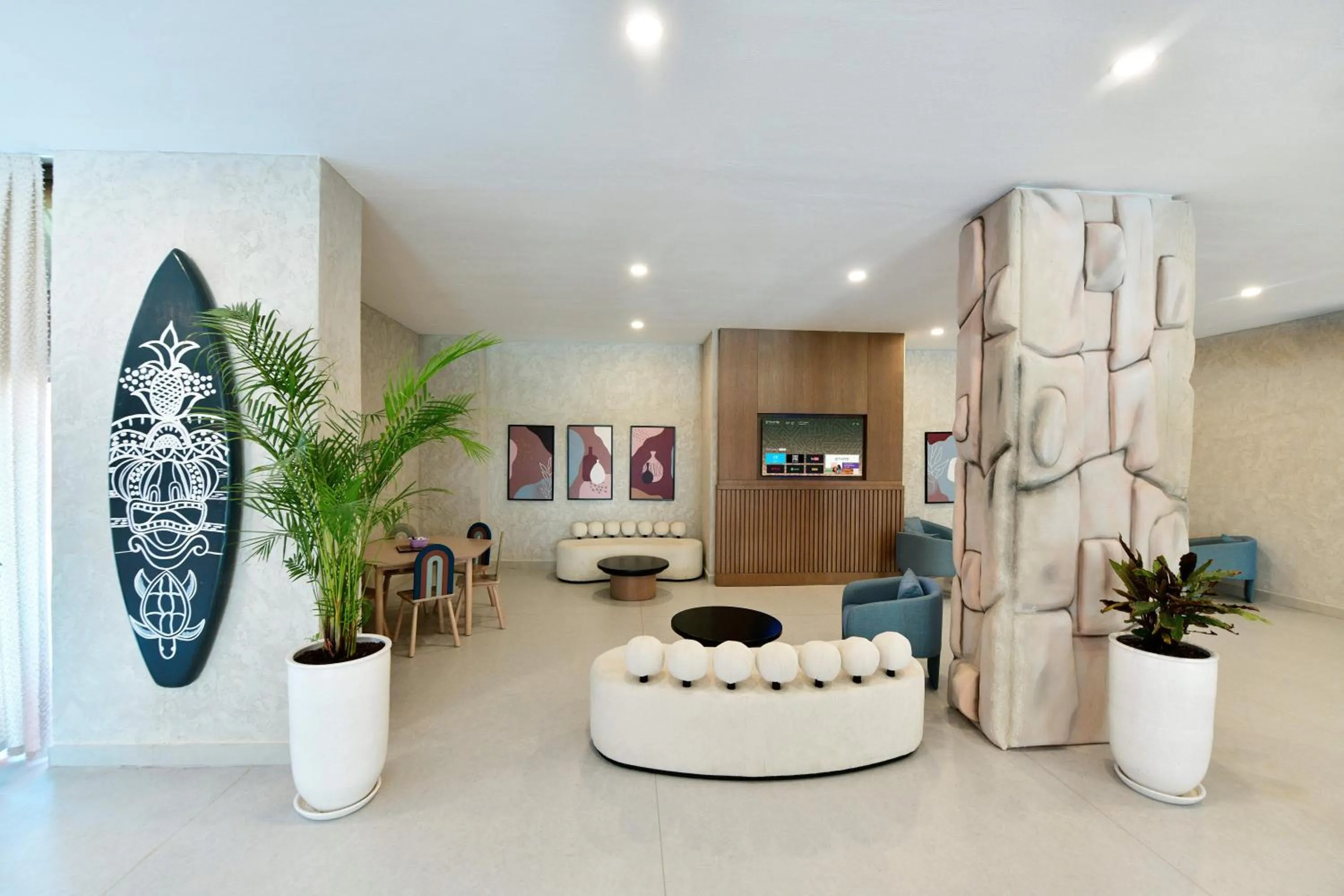 Seating area in Ethno Belek