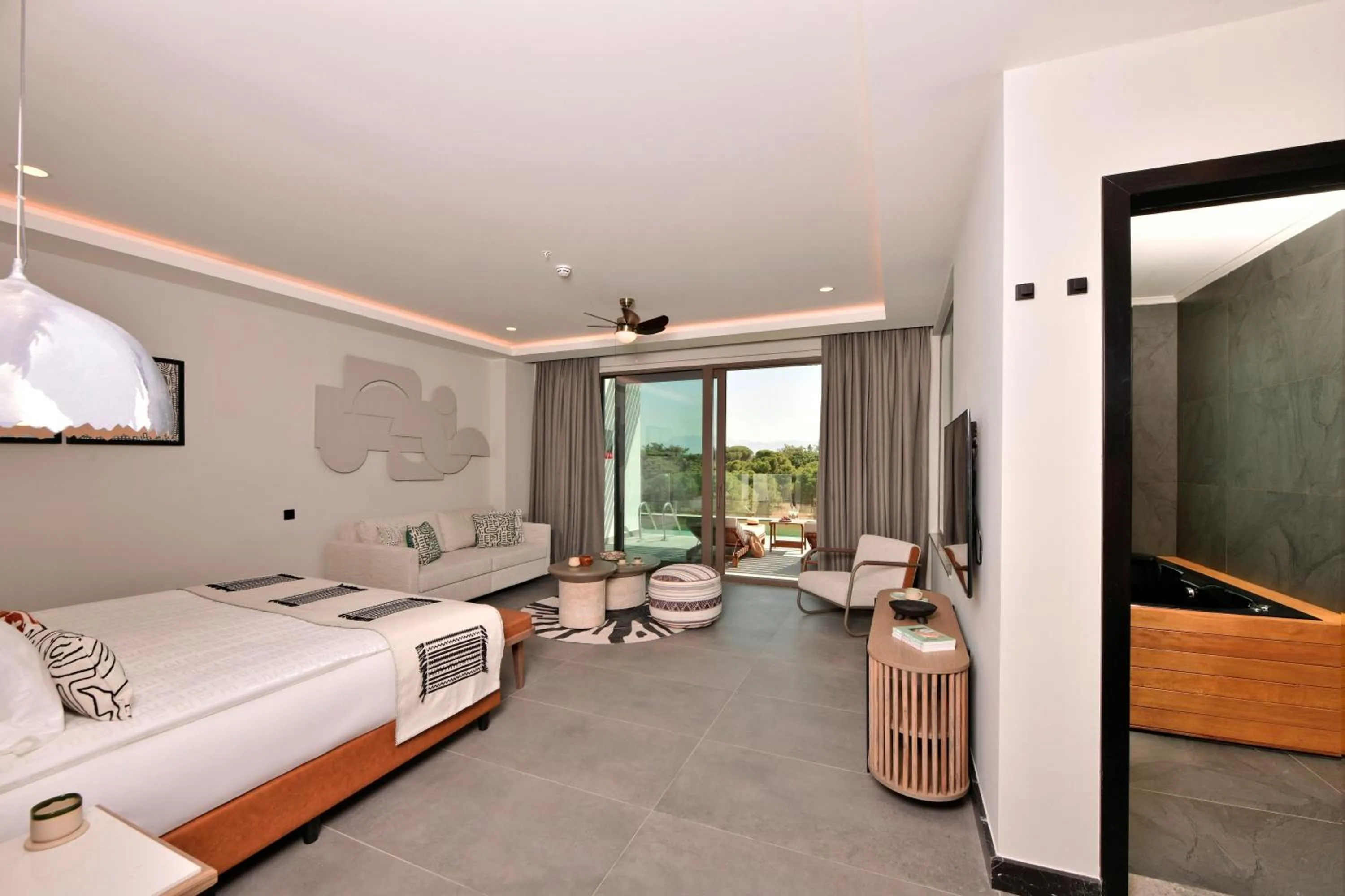 Bathroom, Bed in Ethno Belek