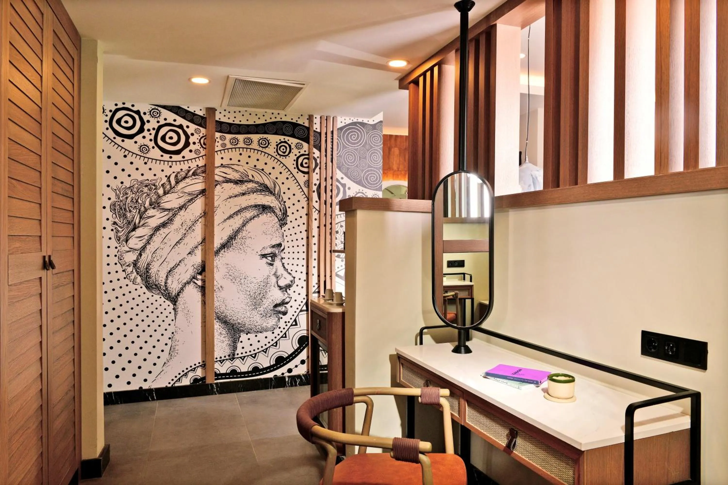 Decorative detail in Ethno Belek