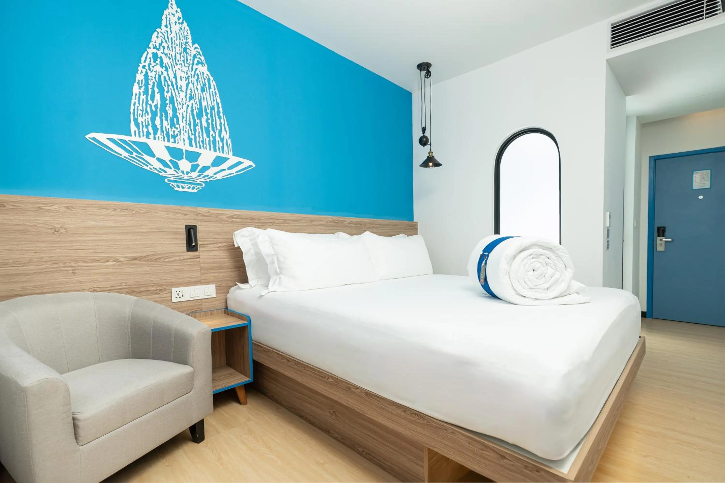 Bed in COSI Vientiane Nam Phu