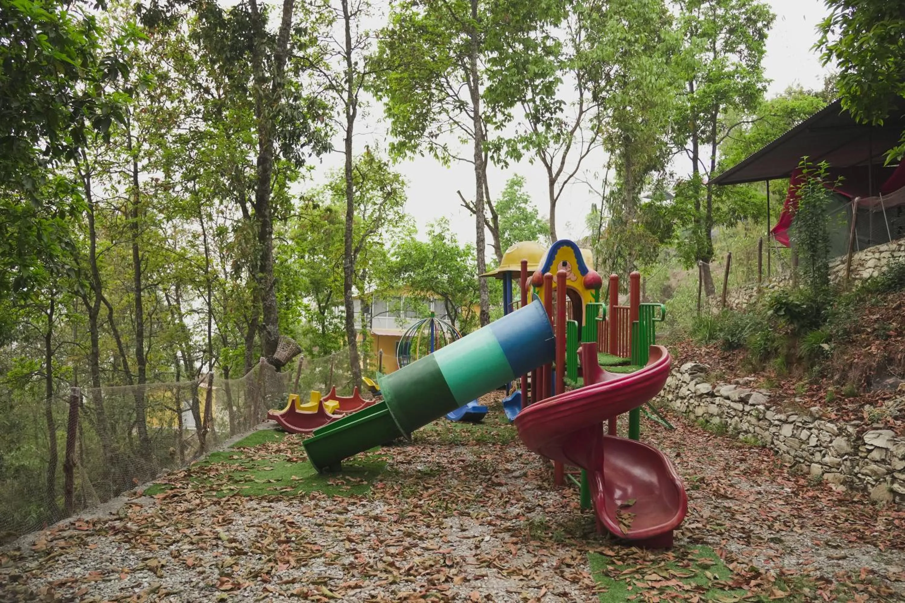 Children play ground in Naya Gaun Eco Resort