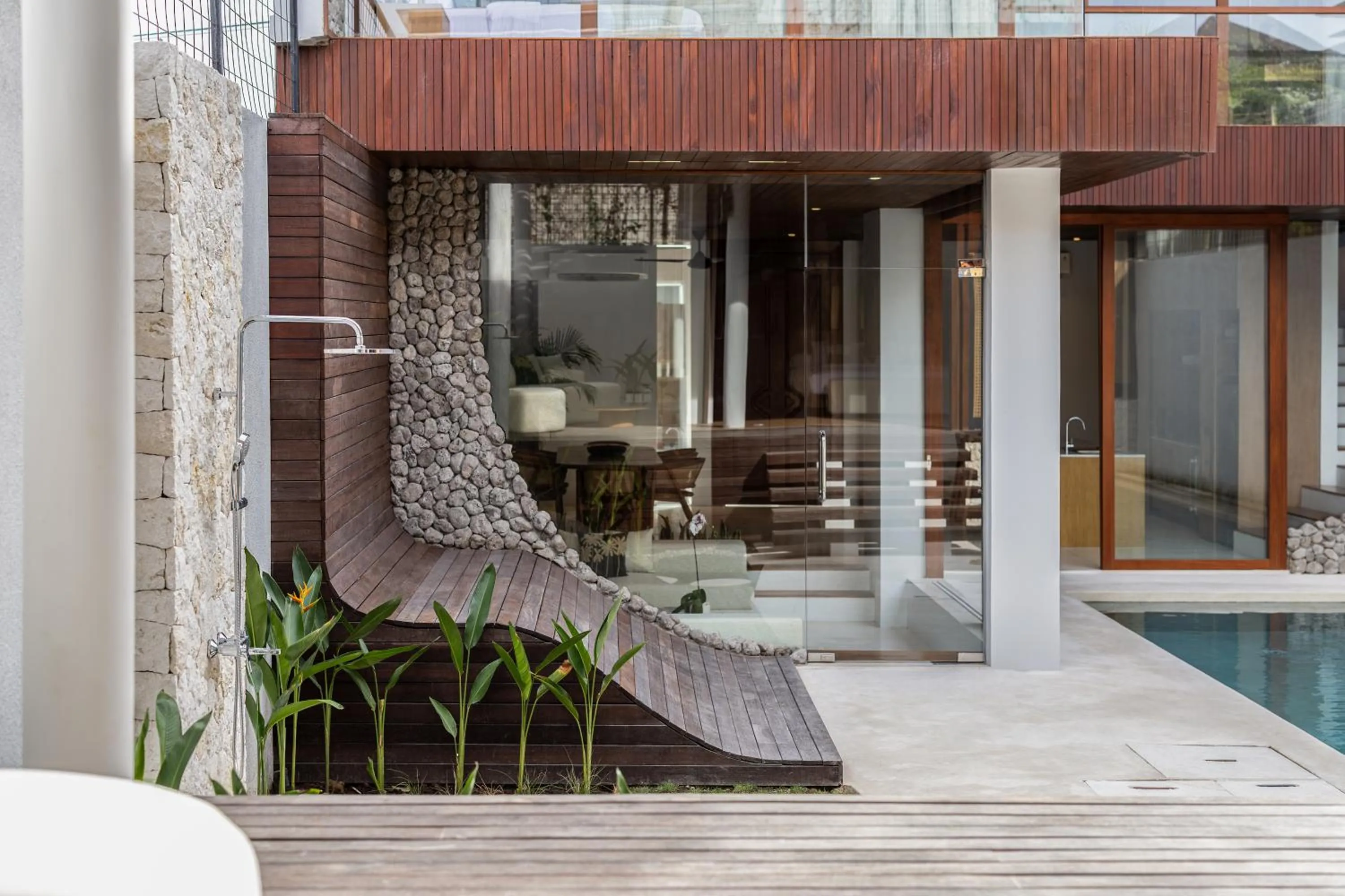 Property building in AMR Echo Beach Villa's Canggu