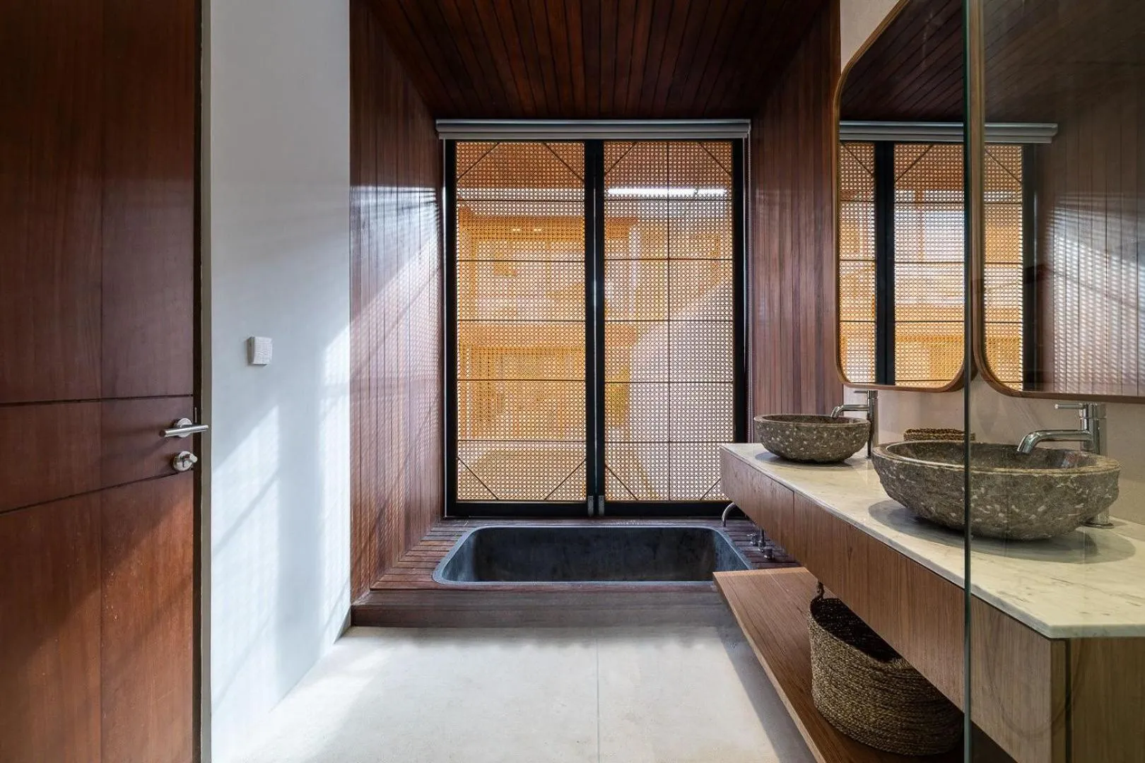 Bathroom in AMR Echo Beach Villa's Canggu