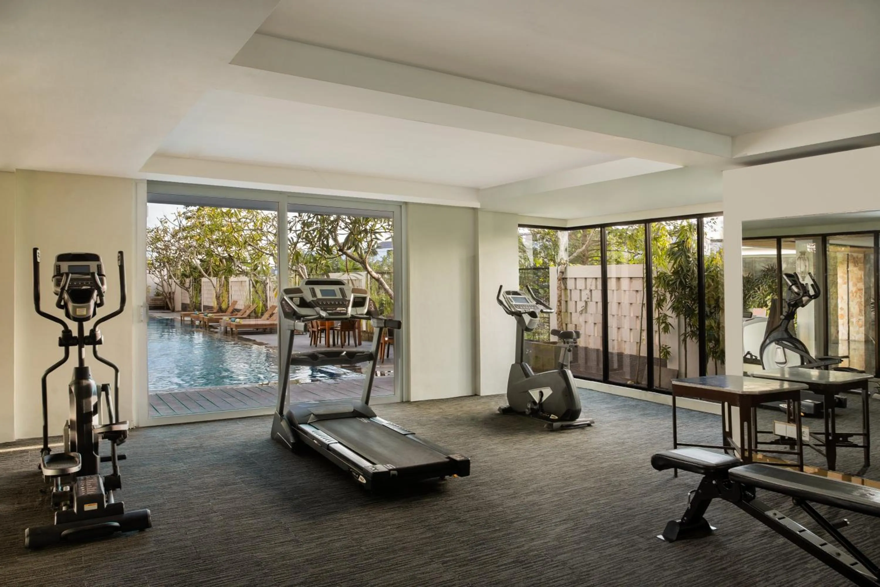 Fitness centre/facilities in Paragon Hotel Seminyak