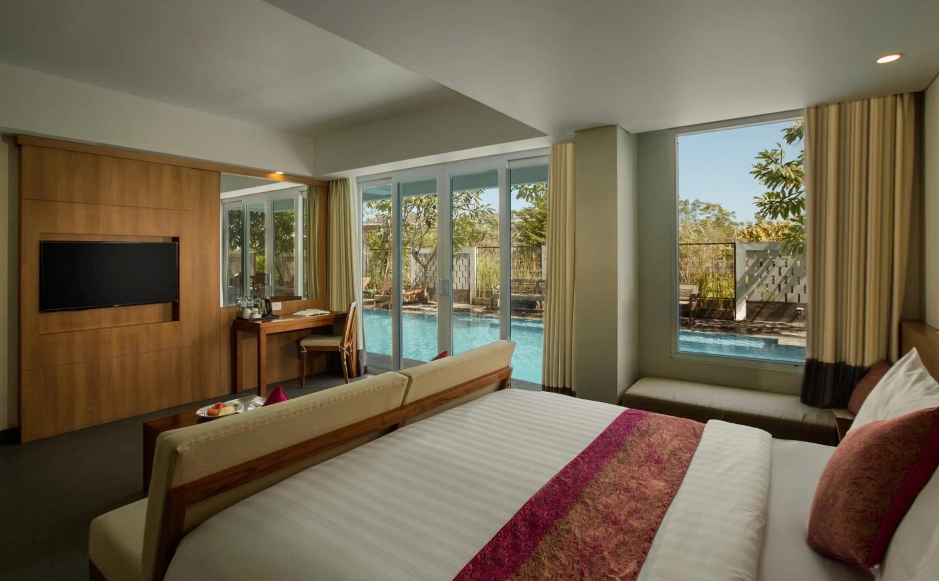 Bedroom, Bed in Paragon Hotel Seminyak